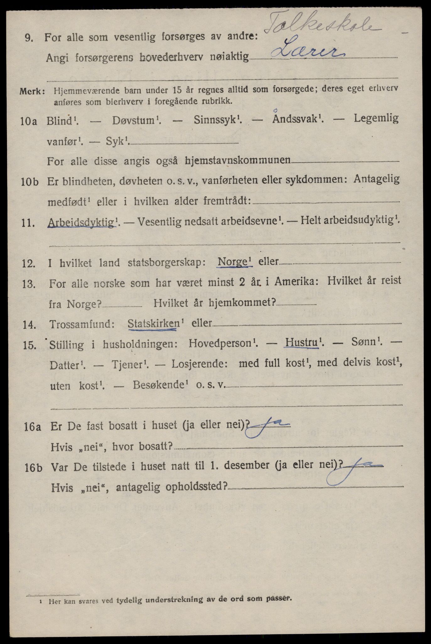 SAKO, 1920 census for Hjartdal, 1920, p. 3473