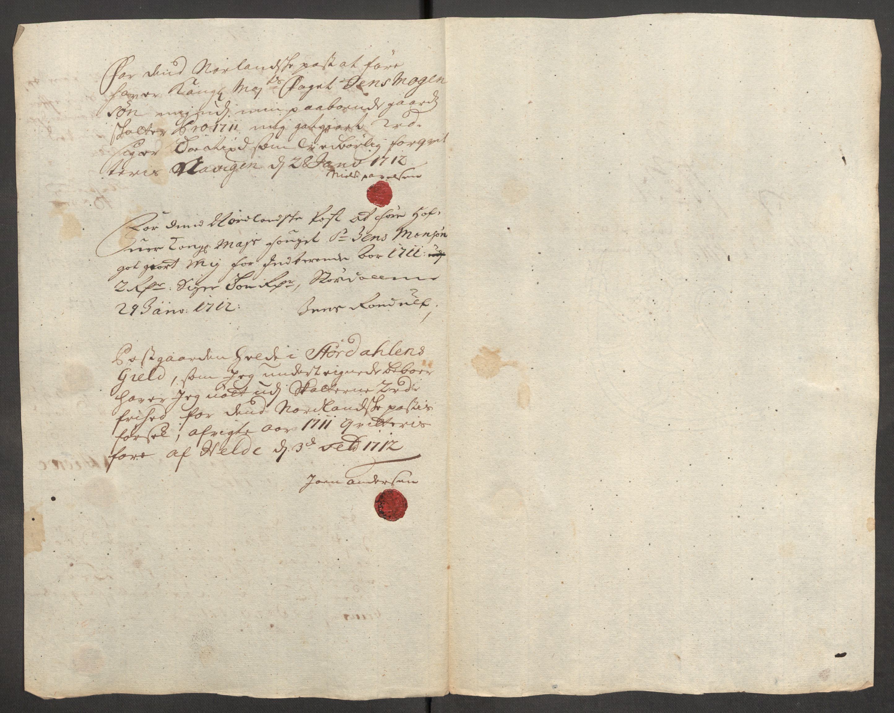 Rentekammeret inntil 1814, Reviderte regnskaper, Fogderegnskap, AV/RA-EA-4092/R62/L4201: Fogderegnskap Stjørdal og Verdal, 1711, p. 226