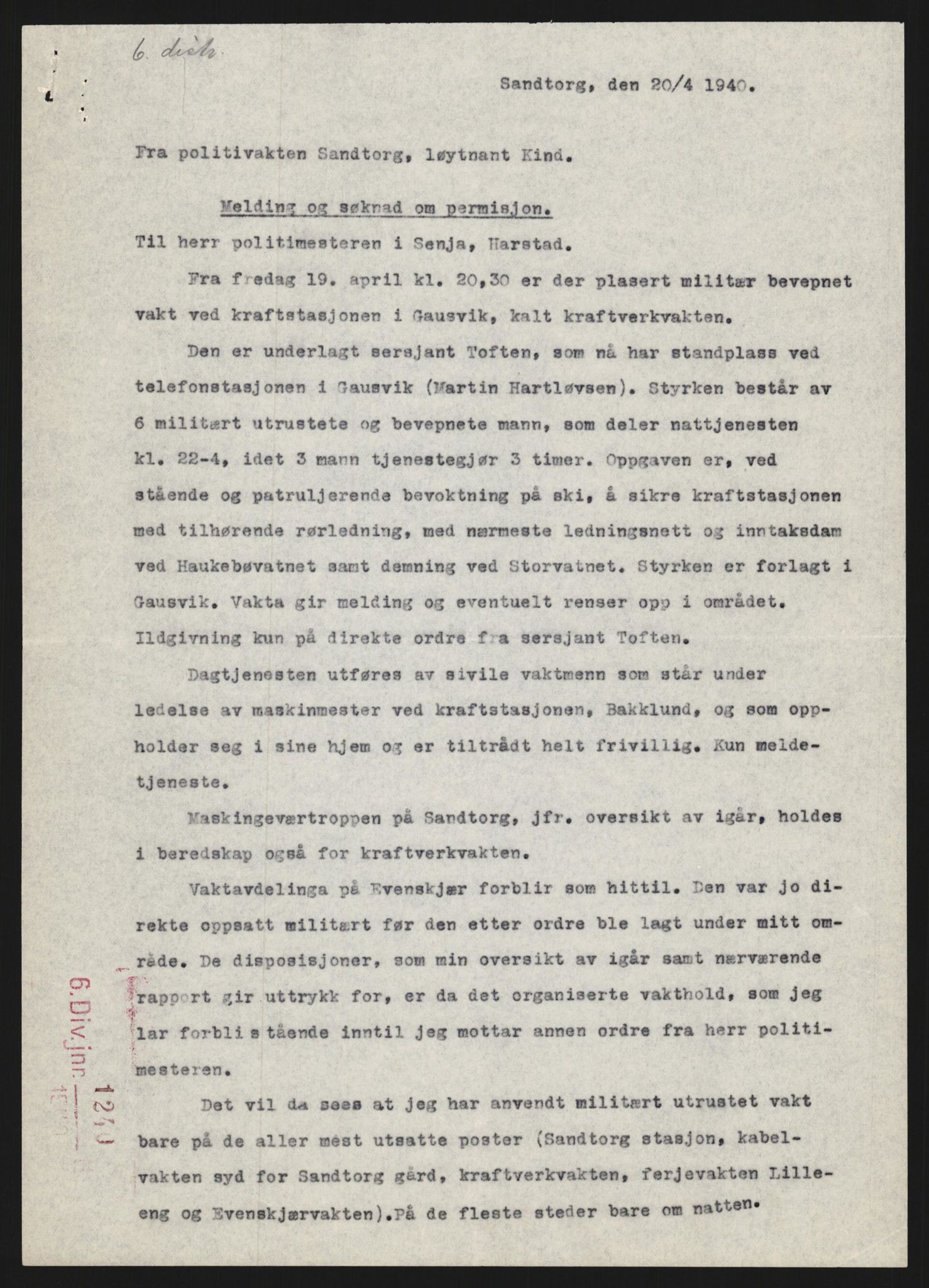 Forsvaret, Forsvarets krigshistoriske avdeling, AV/RA-RAFA-2017/Y/Yb/L0130: II-C-11-600  -  6. Divisjon / 6. Distriktskommando, 1940, p. 679