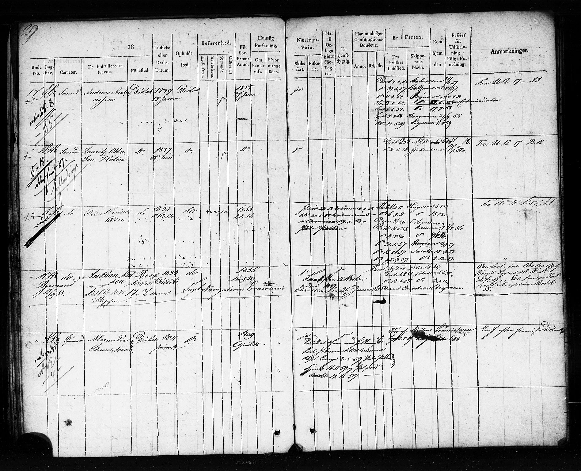 Drøbak mønstringskontor, AV/SAO-A-10569f/F/Fb/L0001: Rulle, 1819, p. 32