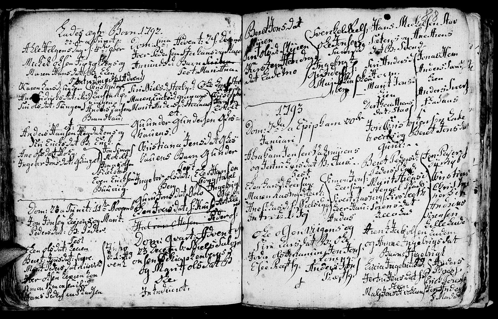 Ministerialprotokoller, klokkerbøker og fødselsregistre - Sør-Trøndelag, SAT/A-1456/606/L0305: Parish register (copy) no. 606C01, 1757-1819, p. 88