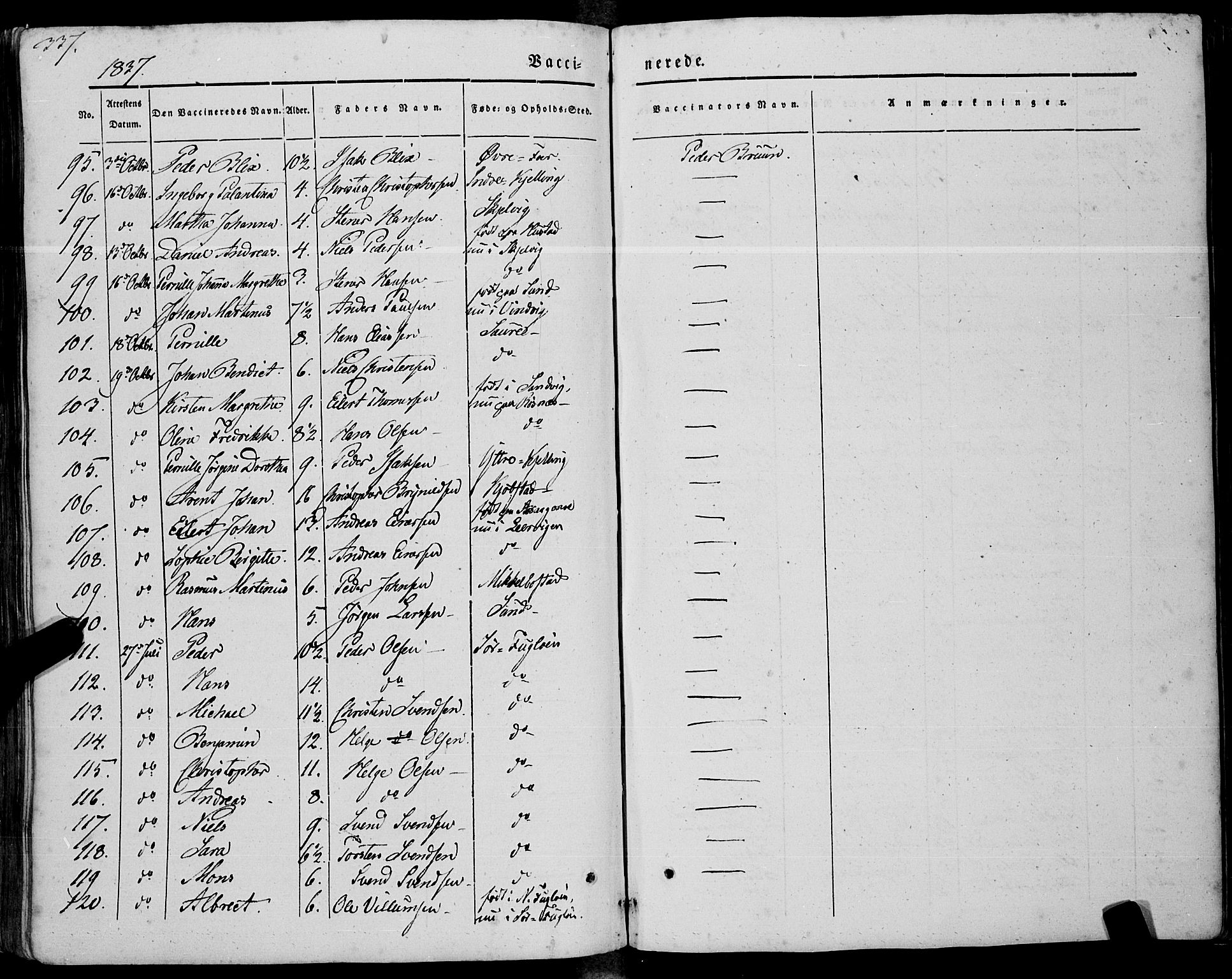 Ministerialprotokoller, klokkerbøker og fødselsregistre - Nordland, AV/SAT-A-1459/805/L0097: Parish register (official) no. 805A04, 1837-1861, p. 337