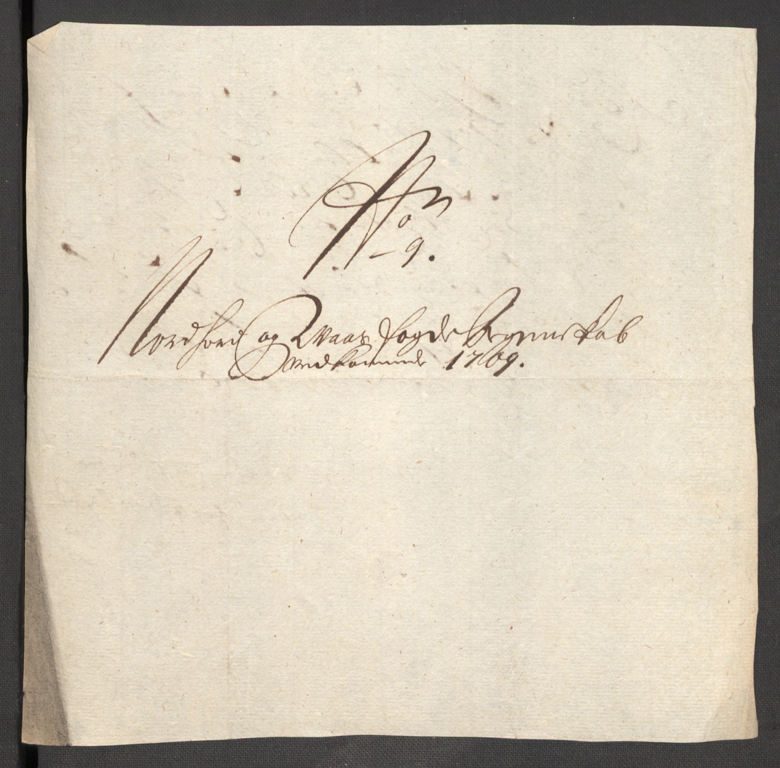 Rentekammeret inntil 1814, Reviderte regnskaper, Fogderegnskap, RA/EA-4092/R51/L3190: Fogderegnskap Nordhordland og Voss, 1709, p. 200