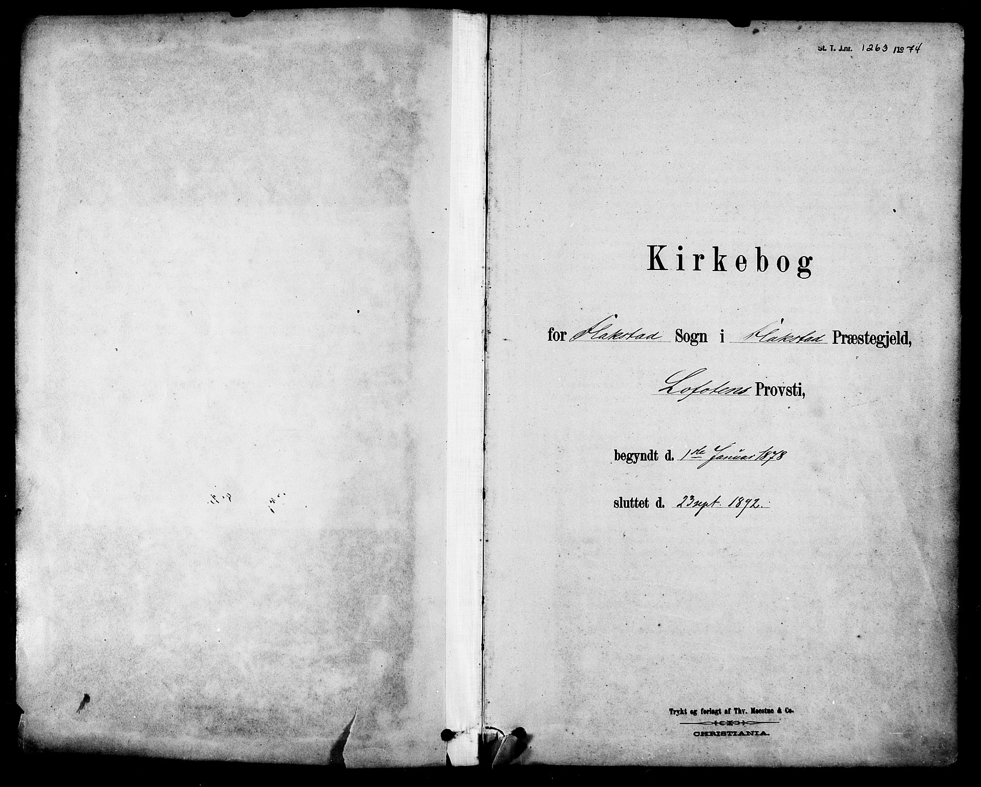 Ministerialprotokoller, klokkerbøker og fødselsregistre - Nordland, SAT/A-1459/885/L1204: Parish register (official) no. 885A05, 1878-1892