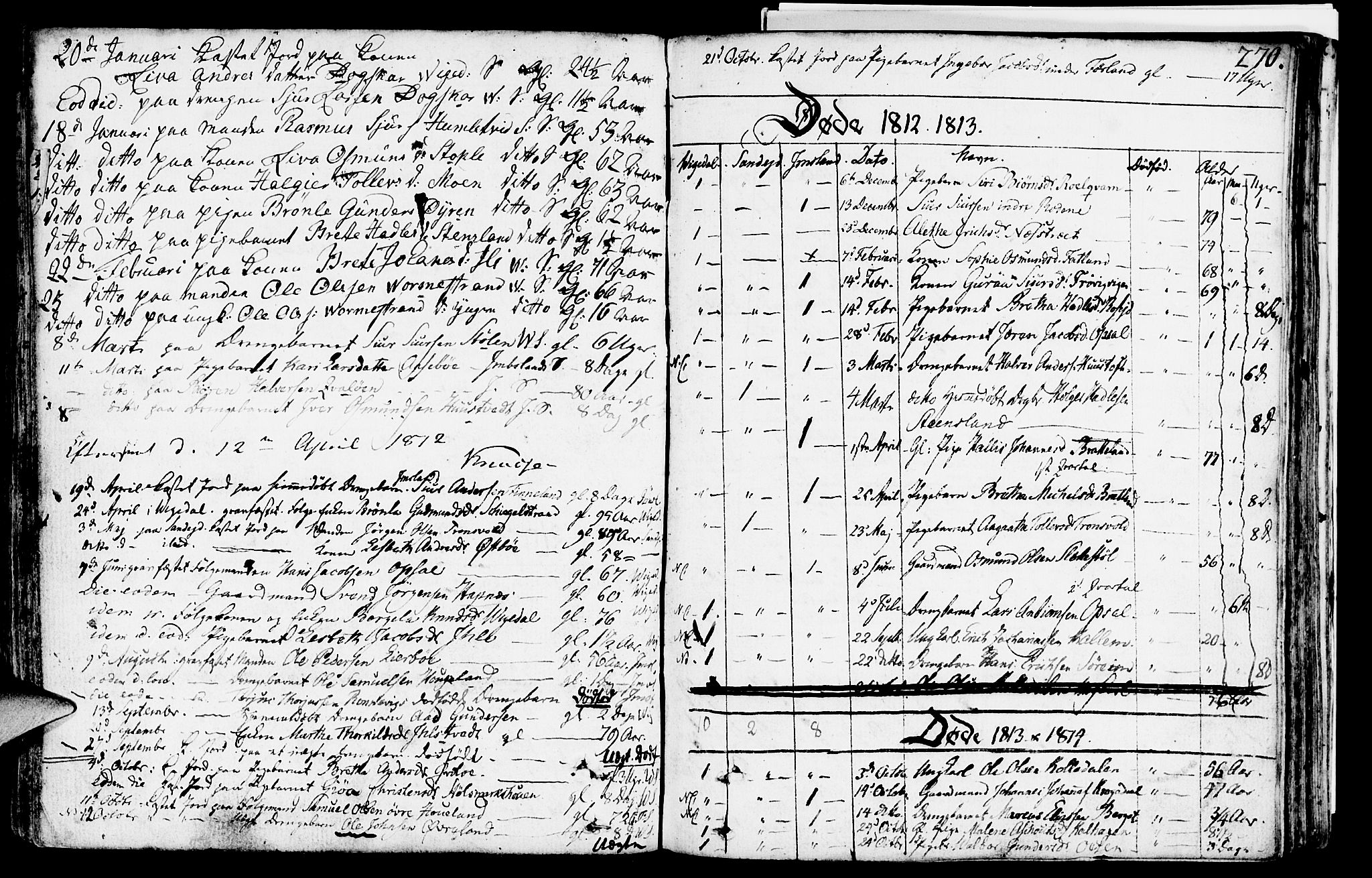 Vikedal sokneprestkontor, SAST/A-101840/01/IV: Parish register (official) no. A 2, 1779-1817, p. 270