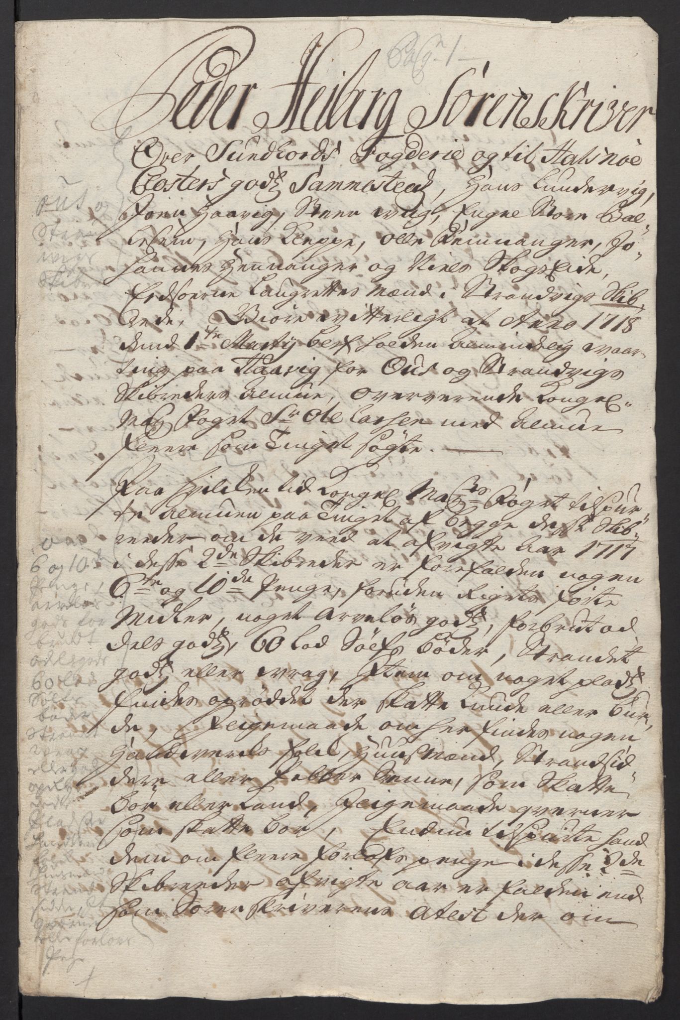 Rentekammeret inntil 1814, Reviderte regnskaper, Fogderegnskap, AV/RA-EA-4092/R48/L2994: Fogderegnskap Sunnhordland og Hardanger, 1717, p. 62