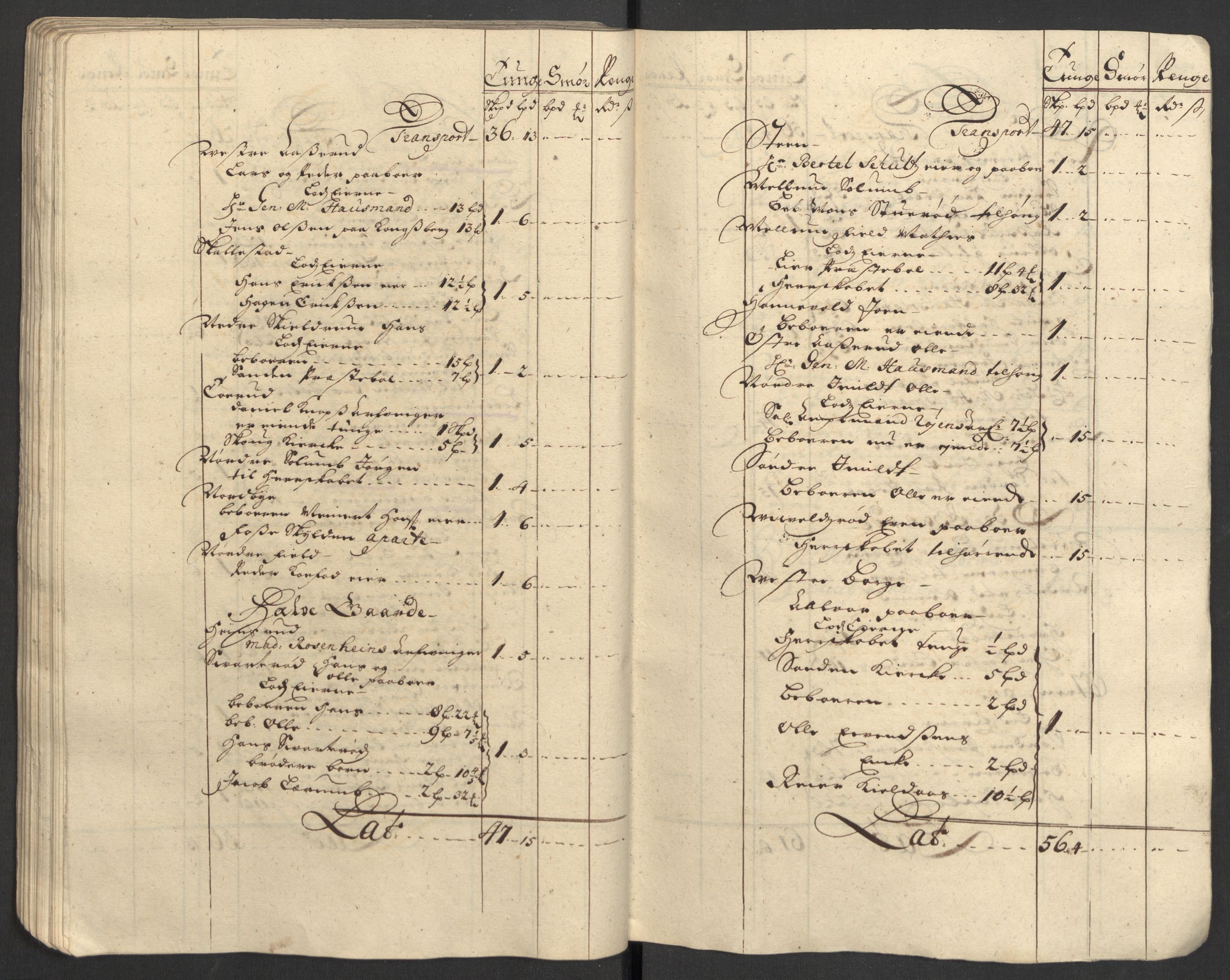 Rentekammeret inntil 1814, Reviderte regnskaper, Fogderegnskap, RA/EA-4092/R32/L1872: Fogderegnskap Jarlsberg grevskap, 1706-1707, p. 376