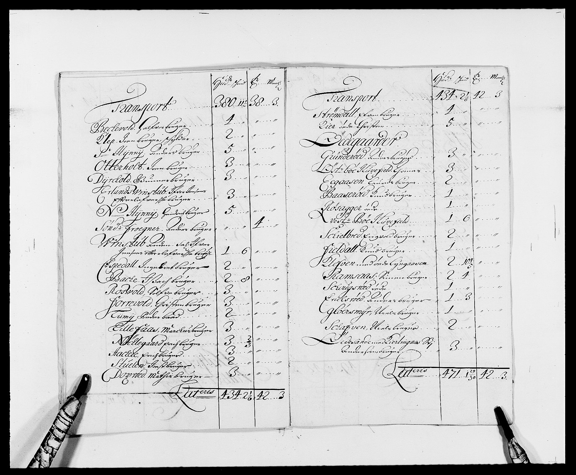 Rentekammeret inntil 1814, Reviderte regnskaper, Fogderegnskap, AV/RA-EA-4092/R34/L2050: Fogderegnskap Bamble, 1688-1691, p. 90