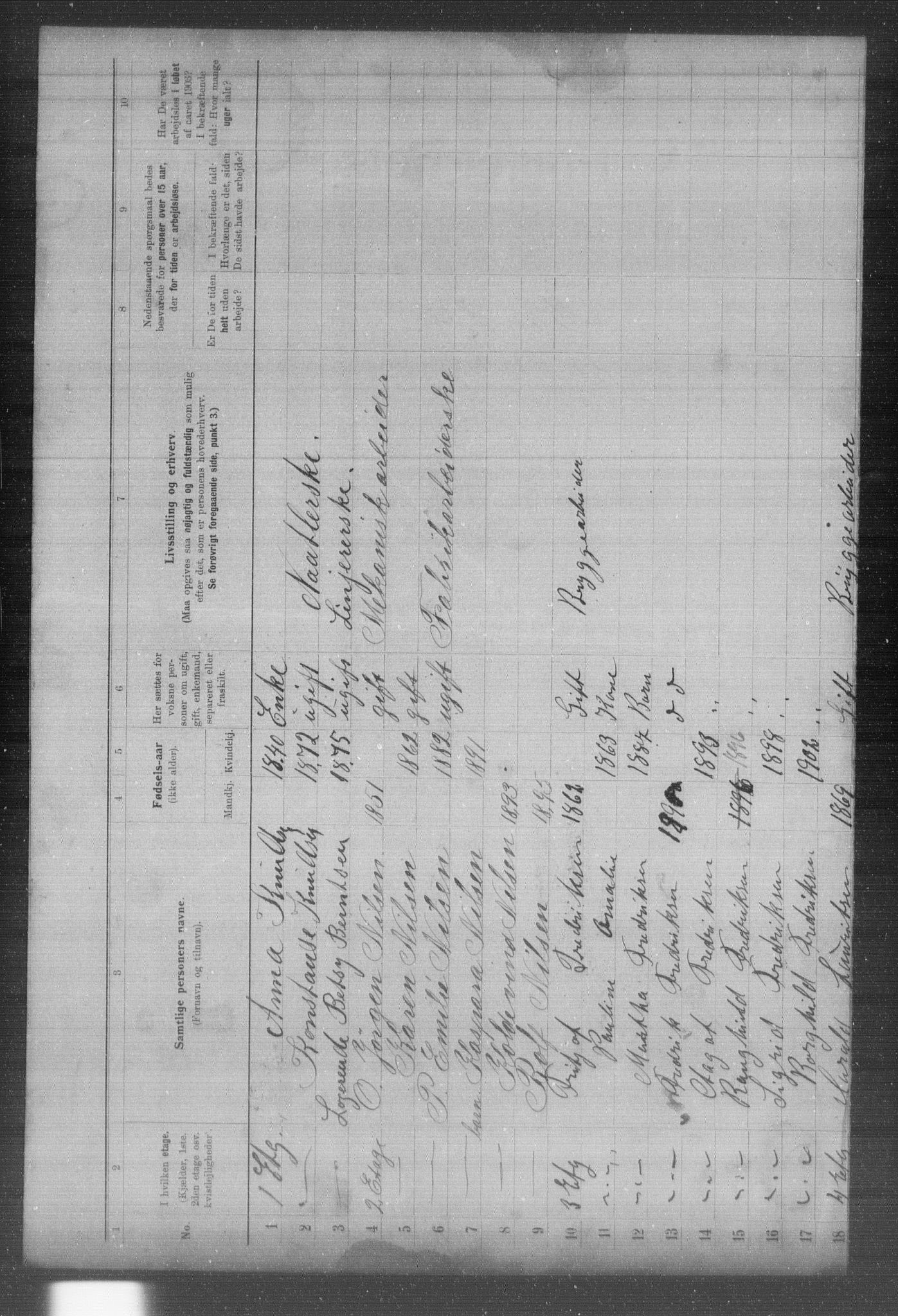 OBA, Municipal Census 1903 for Kristiania, 1903, p. 11825