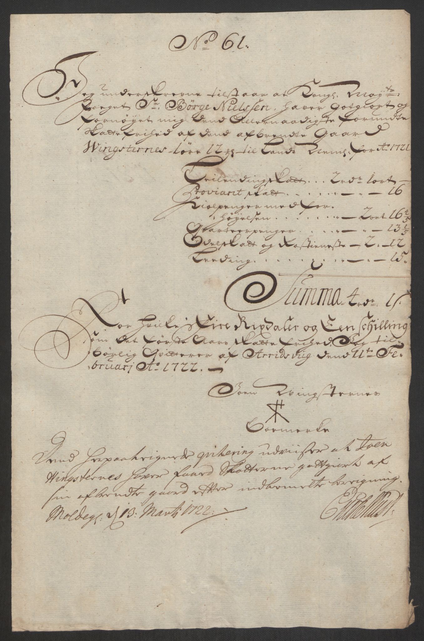 Rentekammeret inntil 1814, Reviderte regnskaper, Fogderegnskap, RA/EA-4092/R56/L3754: Fogderegnskap Nordmøre, 1721, p. 355
