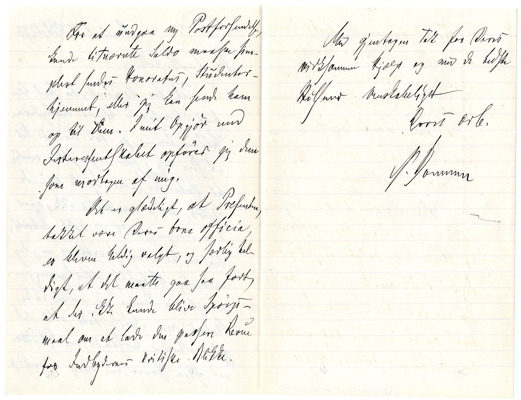 Diderik Maria Aalls brevsamling, NF/Ark-1023/F/L0002: D.M. Aalls brevsamling. B - C, 1799-1889, p. 120