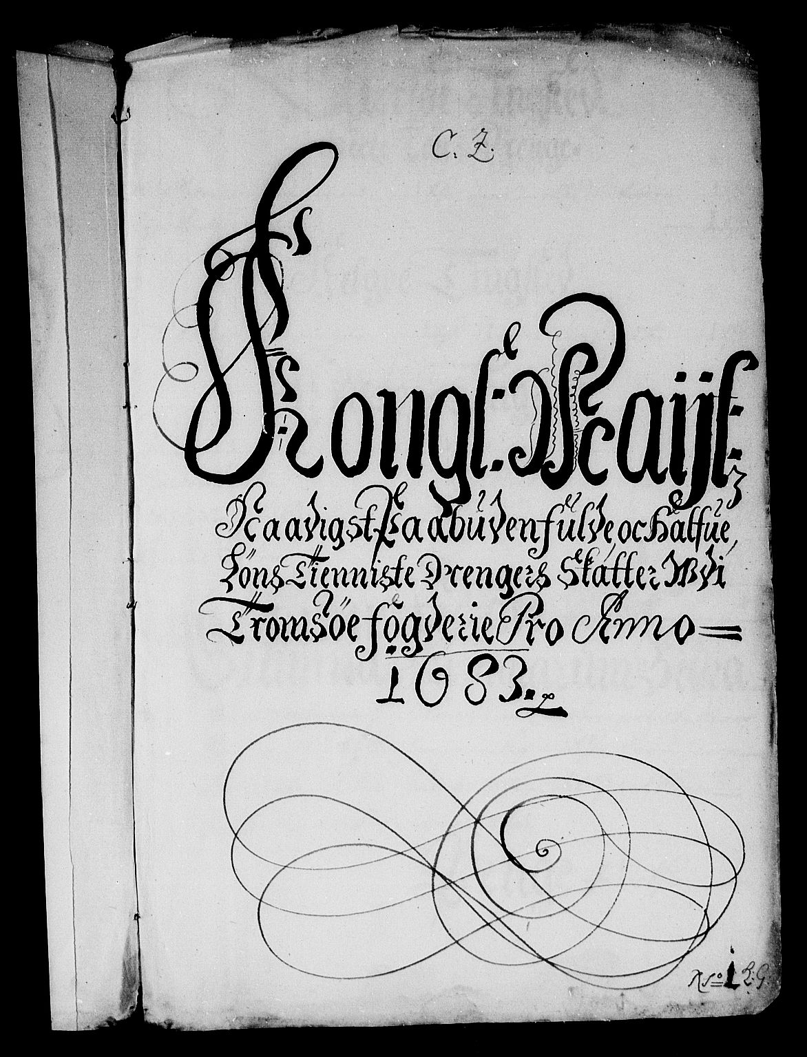 Rentekammeret inntil 1814, Reviderte regnskaper, Stiftamtstueregnskaper, Trondheim stiftamt og Nordland amt, AV/RA-EA-6044/R/Rg/L0074: Trondheim stiftamt og Nordland amt, 1683