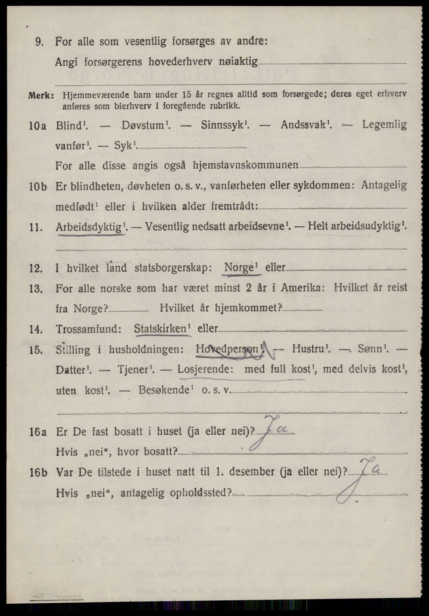 SAT, 1920 census for Ørskog, 1920, p. 1877