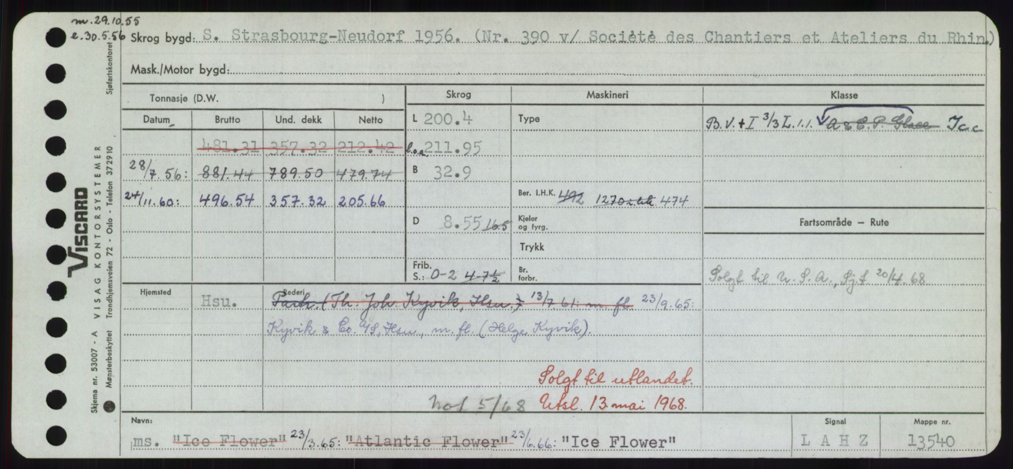 Sjøfartsdirektoratet med forløpere, Skipsmålingen, RA/S-1627/H/Hd/L0018: Fartøy, I, p. 35