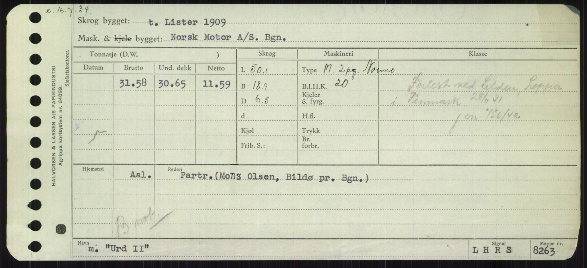 Sjøfartsdirektoratet med forløpere, Skipsmålingen, AV/RA-S-1627/H/Ha/L0006/0002: Fartøy, Sver-Å / Fartøy, U-Å, p. 67