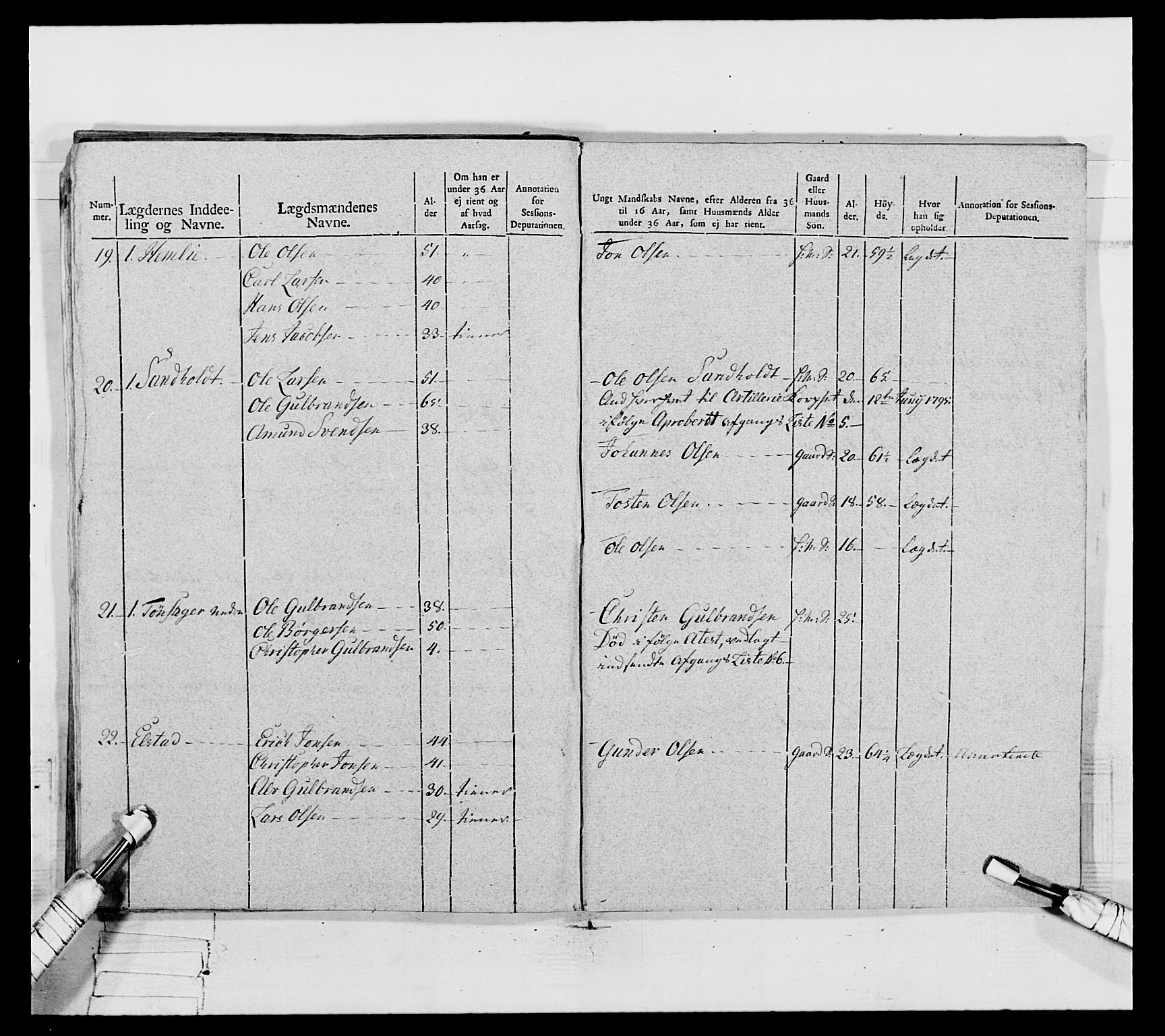 Generalitets- og kommissariatskollegiet, Det kongelige norske kommissariatskollegium, AV/RA-EA-5420/E/Eh/L0067: Opplandske nasjonale infanteriregiment, 1789-1797, p. 690