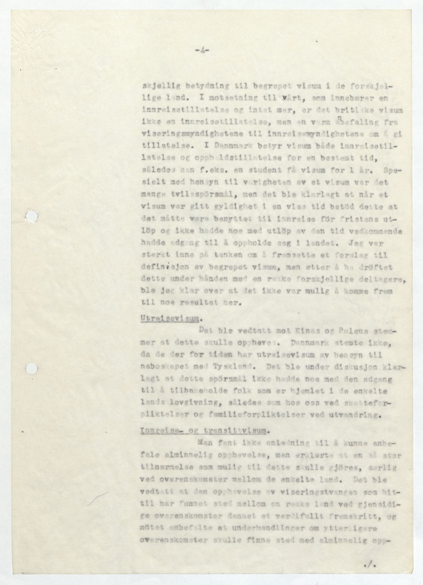 Justisdepartementet, 3. politikontor P3, RA/S-1051/D/L0039: Passforskrifter - Passinstruksen, 1947-1952, p. 16