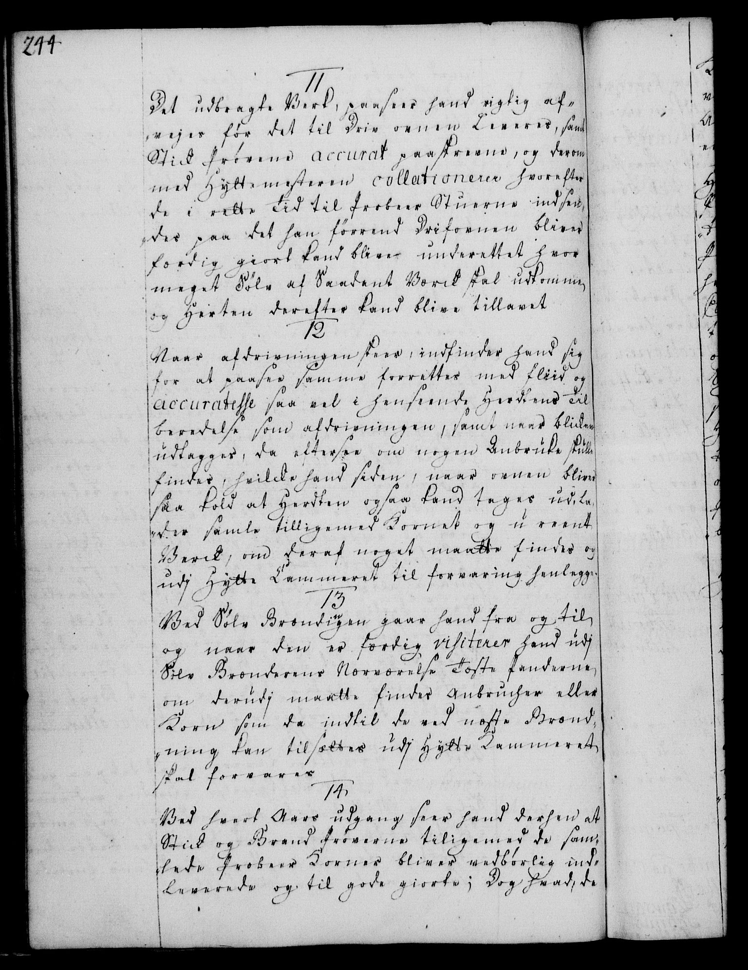 Rentekammeret, Kammerkanselliet, RA/EA-3111/G/Gg/Ggi/L0003: Norsk instruksjonsprotokoll med register (merket RK 53.36), 1751-1775, p. 244