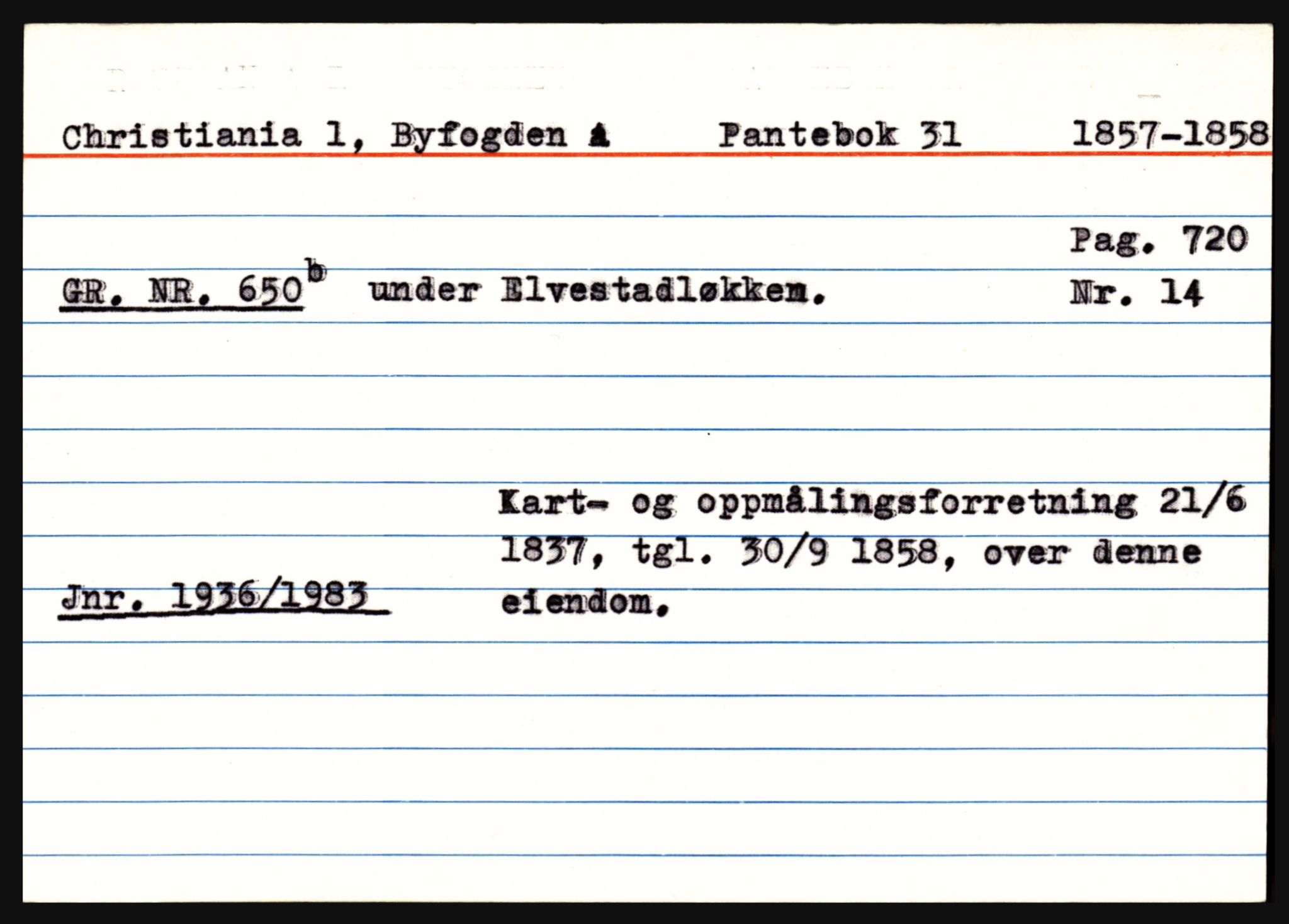 Statsarkivet i Oslo, AV/SAO-A-10621/Z/Zc/L0001: Christiania, Drøbak, Fredrikshald, Fredrikstad, Moss, Sarpsborg, Hvitsten, Hølen, Oslo-Aker, Son.  Diverse: Odalen, Takst- og delesaker uten Gnr/bnr, Saker utenfor SAOs distrikt., p. 29