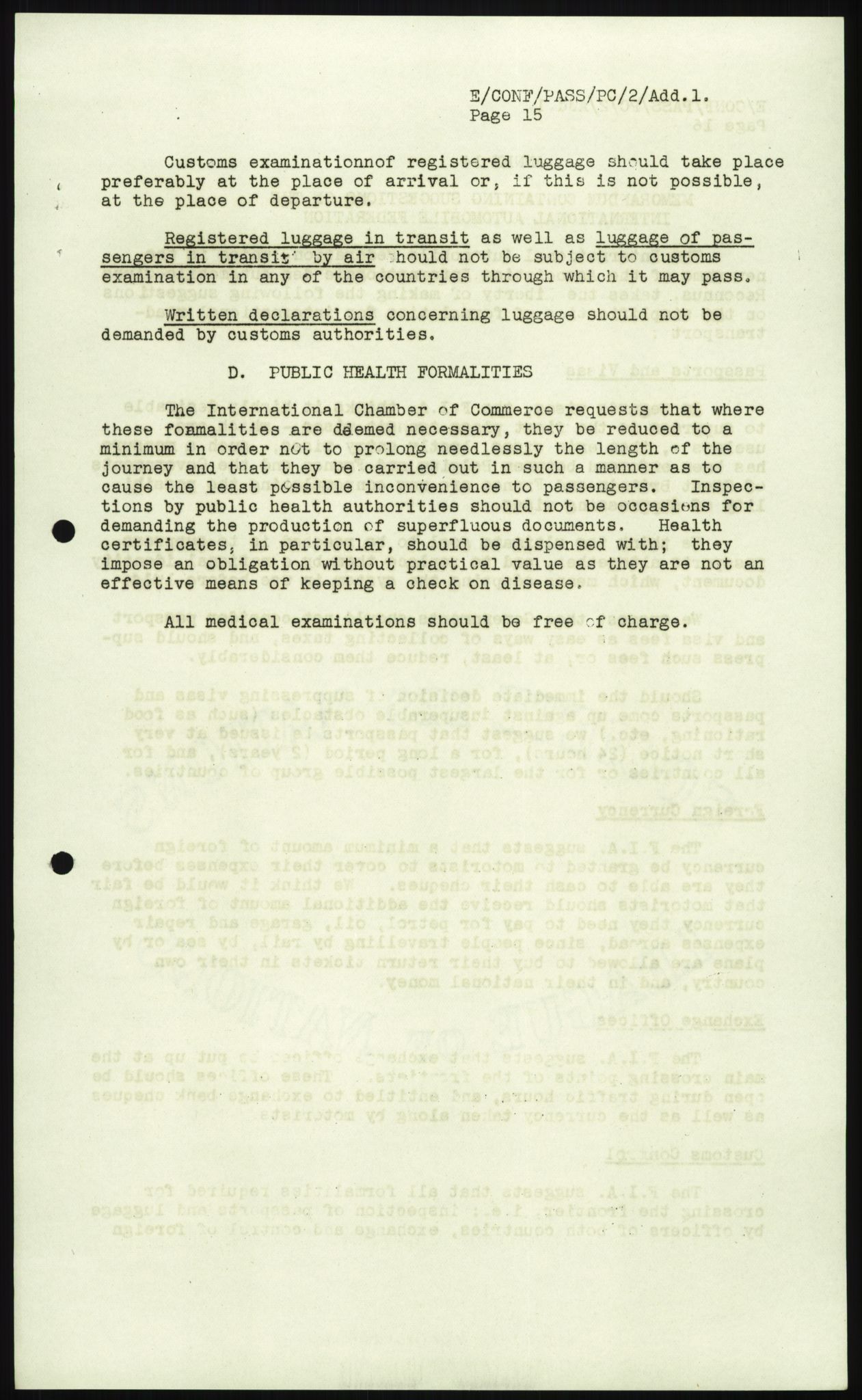 Justisdepartementet, 3. politikontor P3, RA/S-1051/D/L0039: Passforskrifter - Passinstruksen, 1947-1952, p. 39