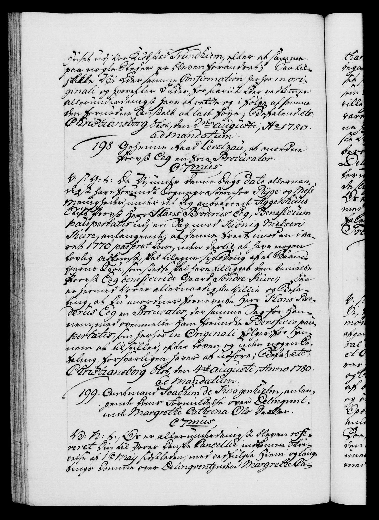 Danske Kanselli 1572-1799, AV/RA-EA-3023/F/Fc/Fca/Fcab/L0042: Norske tegnelser, 1777-1781, p. 553b