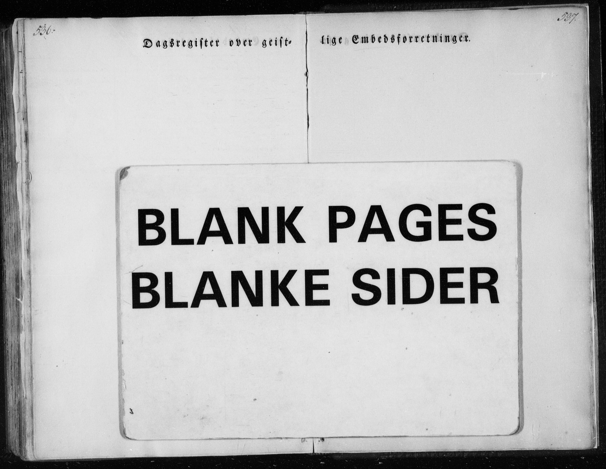 Ministerialprotokoller, klokkerbøker og fødselsregistre - Nordland, AV/SAT-A-1459/825/L0354: Parish register (official) no. 825A08, 1826-1841, p. 536-537