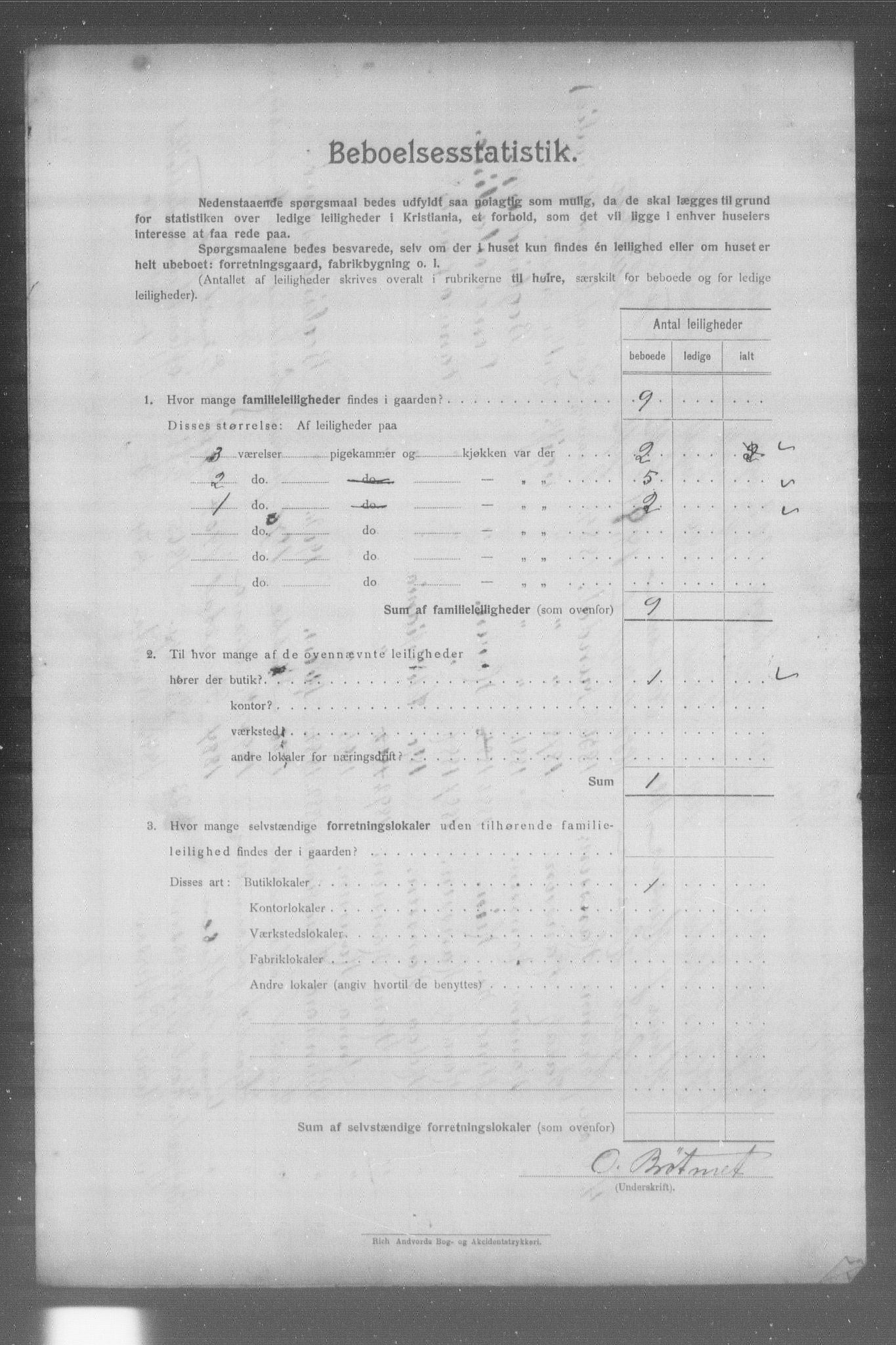 OBA, Municipal Census 1904 for Kristiania, 1904, p. 24384