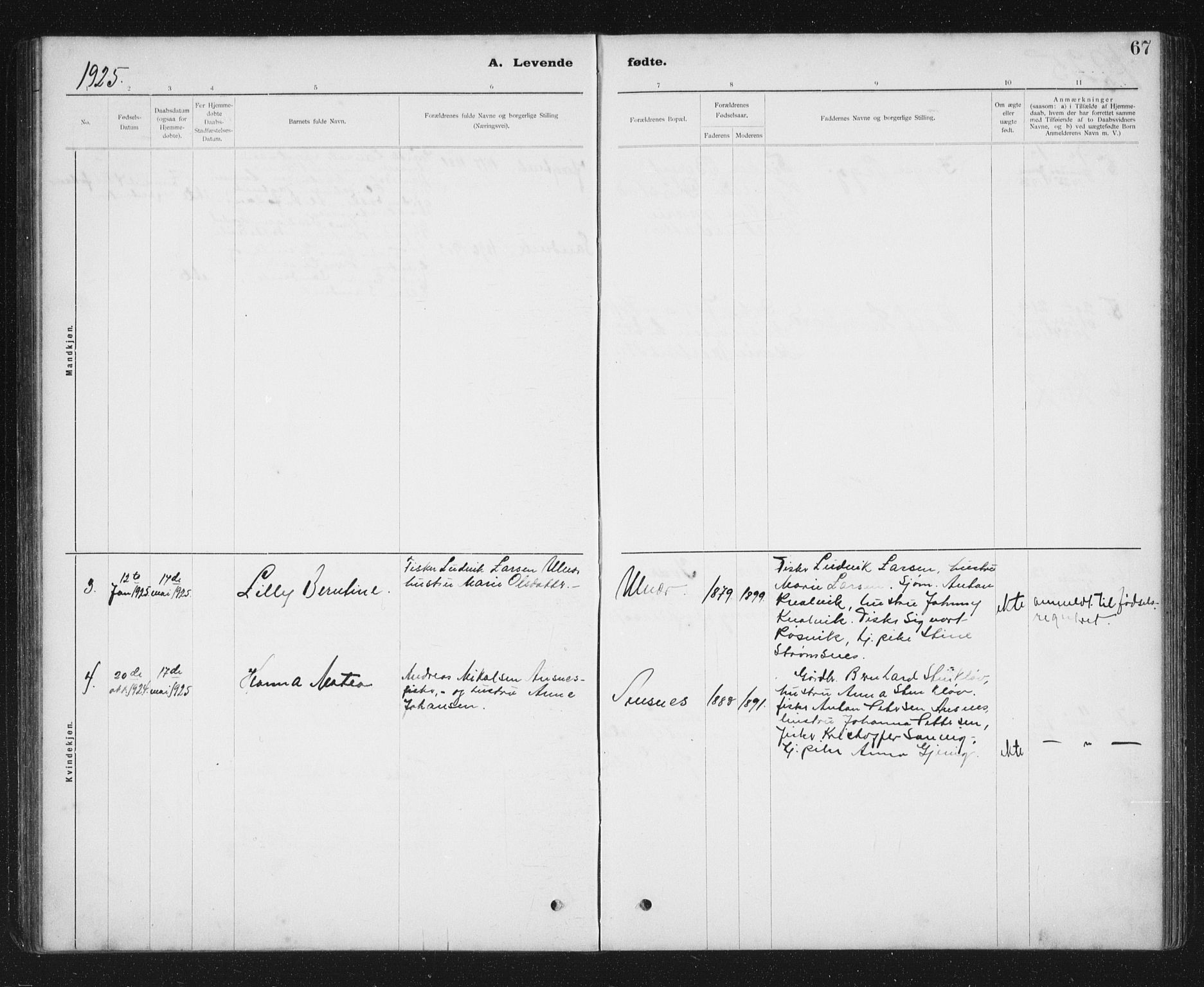 Ministerialprotokoller, klokkerbøker og fødselsregistre - Sør-Trøndelag, SAT/A-1456/637/L0563: Parish register (copy) no. 637C04, 1899-1940, p. 67