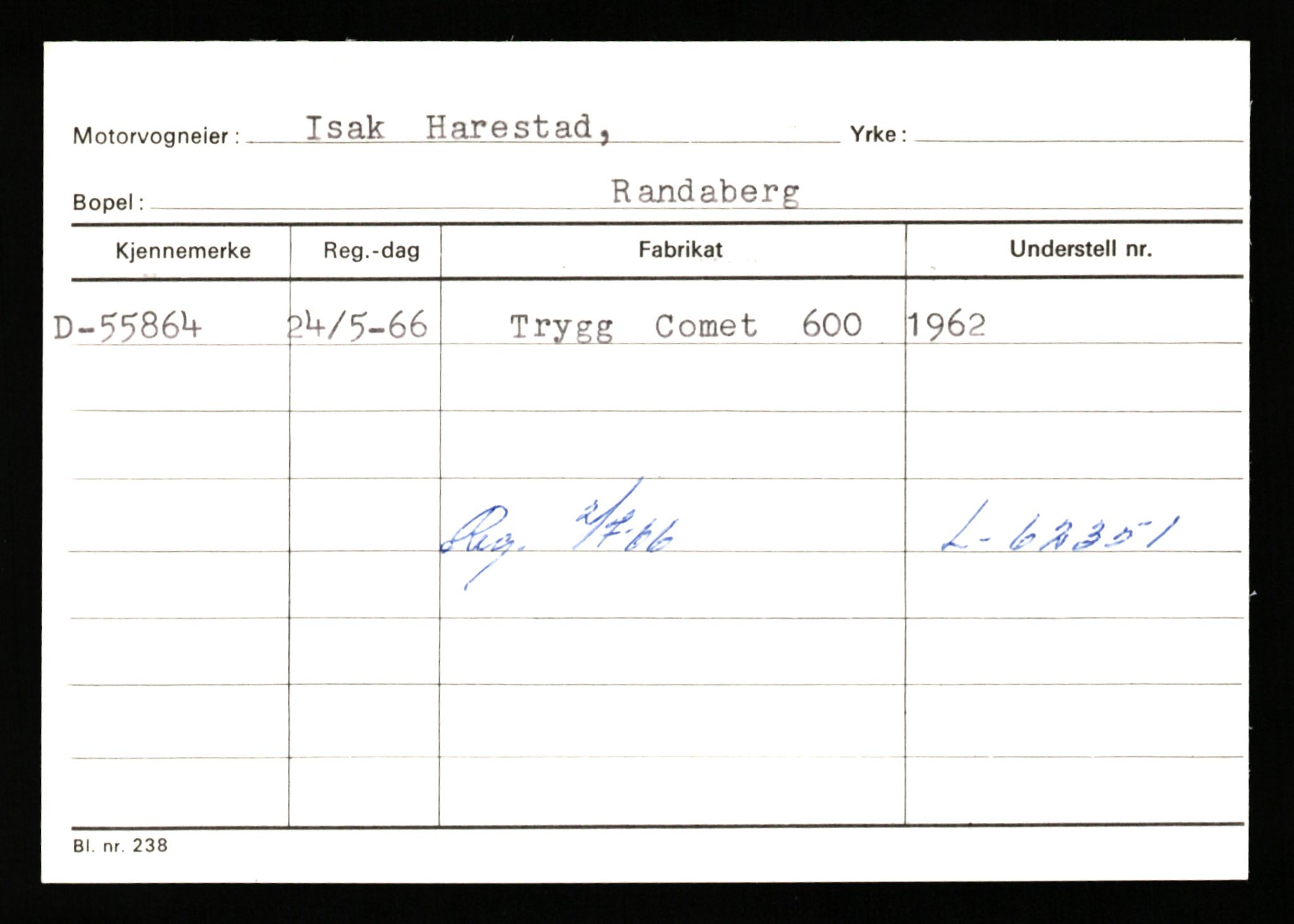 Stavanger trafikkstasjon, AV/SAST-A-101942/0/G/L0007: Registreringsnummer: 49019 - 67460, 1930-1971, p. 1661