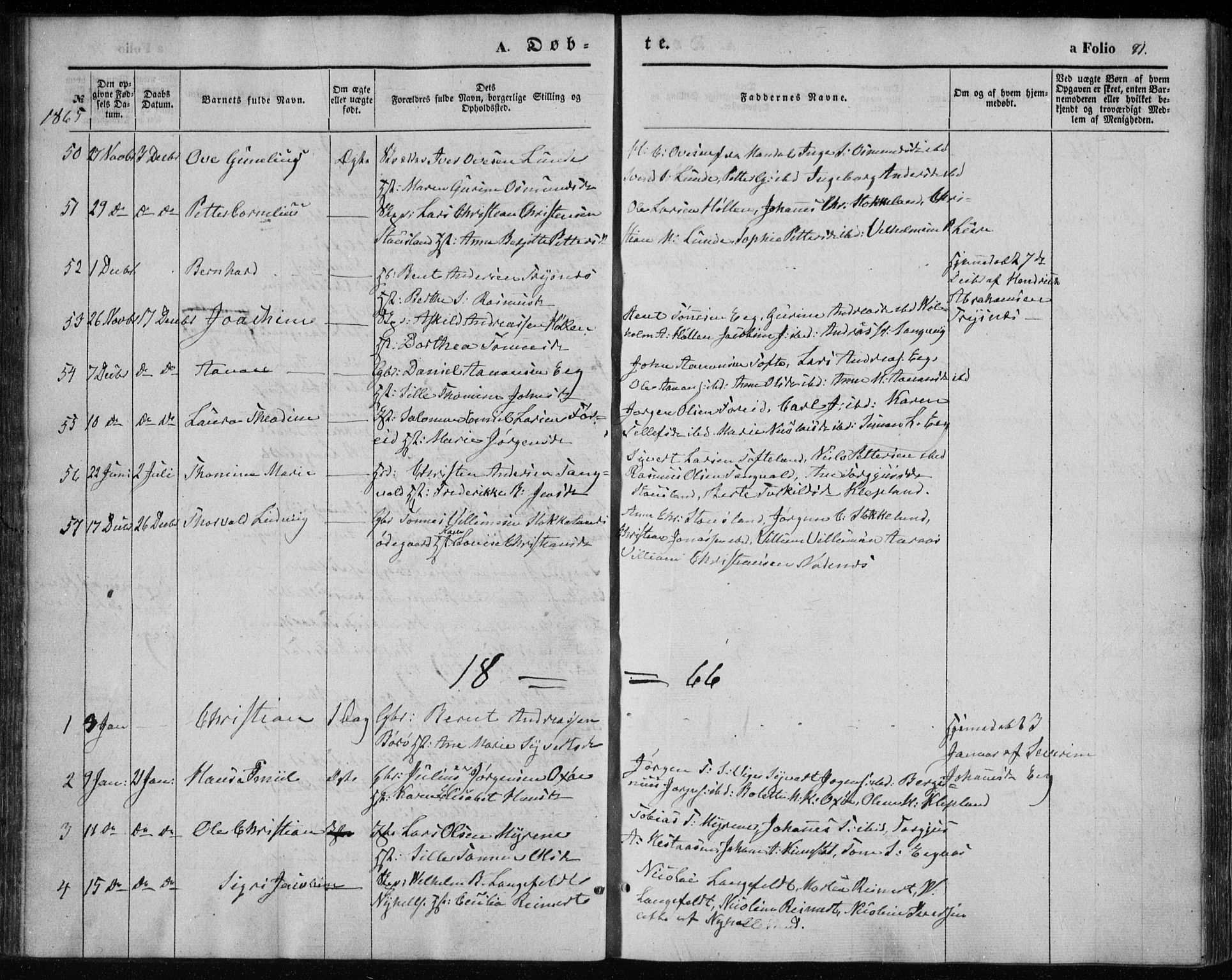 Søgne sokneprestkontor, AV/SAK-1111-0037/F/Fa/Fab/L0010: Parish register (official) no. A 10, 1853-1869, p. 71