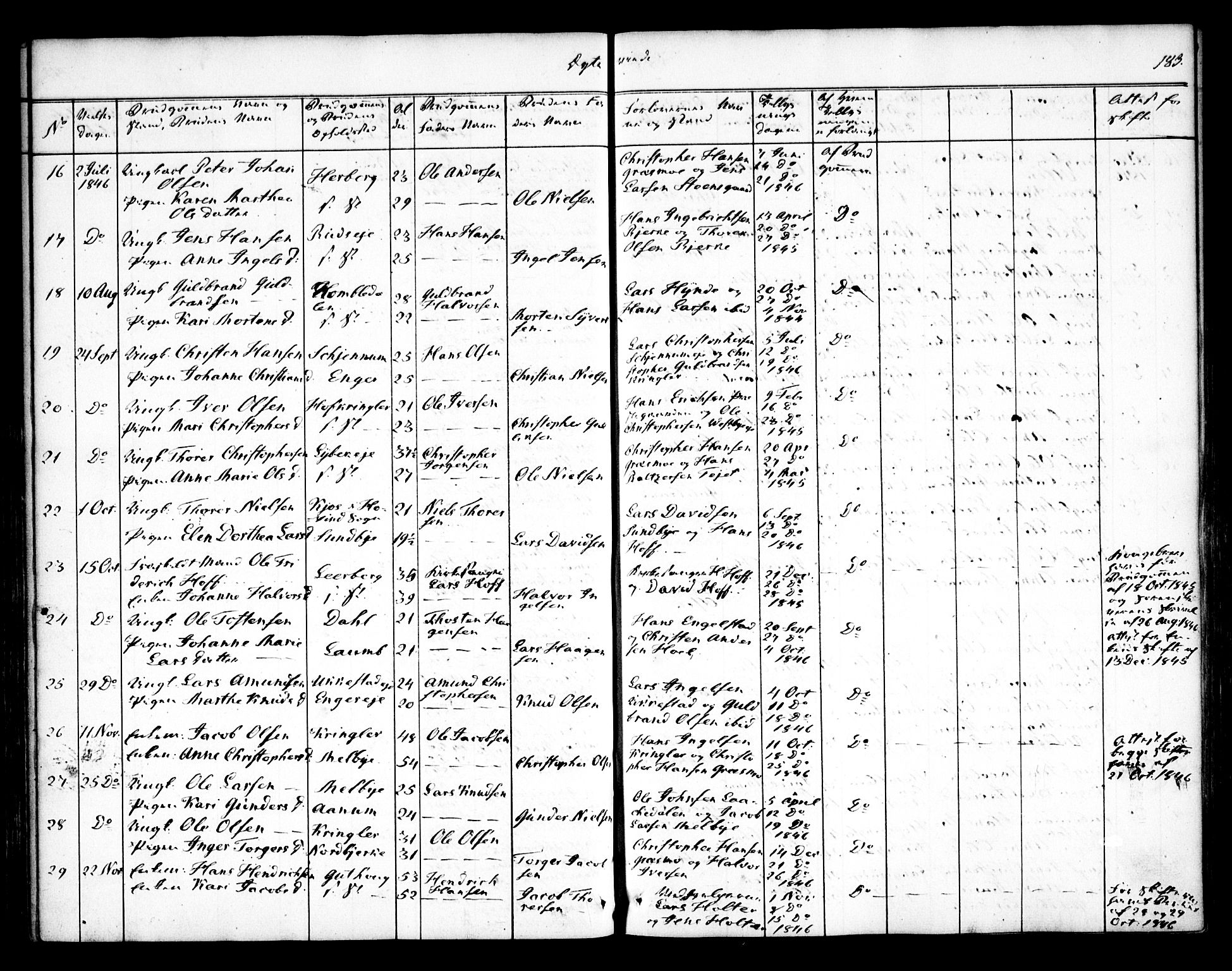 Nannestad prestekontor Kirkebøker, SAO/A-10414a/F/Fa/L0010: Parish register (official) no. I 10, 1840-1850, p. 183
