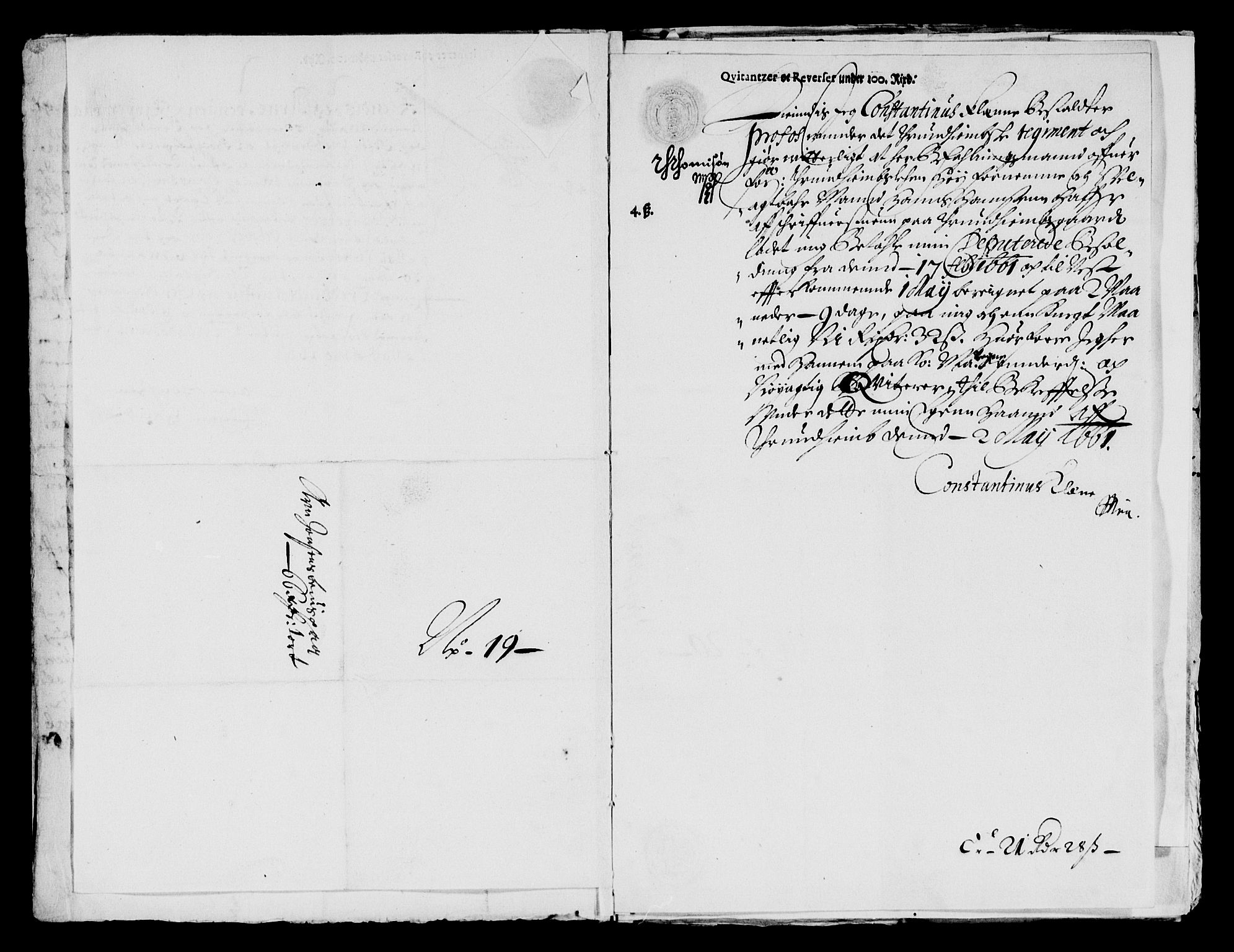 Rentekammeret inntil 1814, Reviderte regnskaper, Lensregnskaper, AV/RA-EA-5023/R/Rb/Rbw/L0145: Trondheim len, 1660-1662