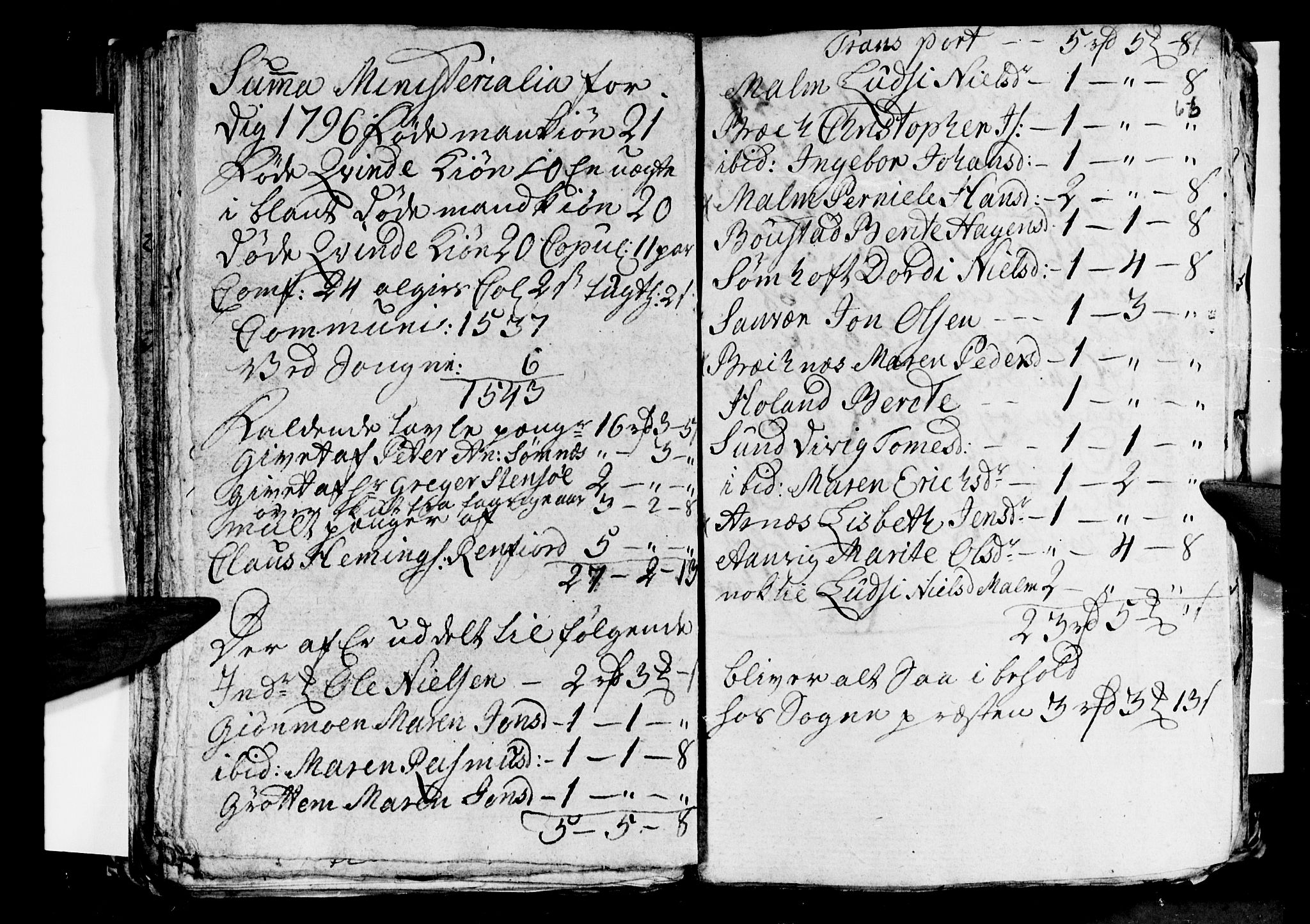 Ministerialprotokoller, klokkerbøker og fødselsregistre - Nordland, AV/SAT-A-1459/812/L0184: Parish register (copy) no. 812C02, 1793-1809, p. 66