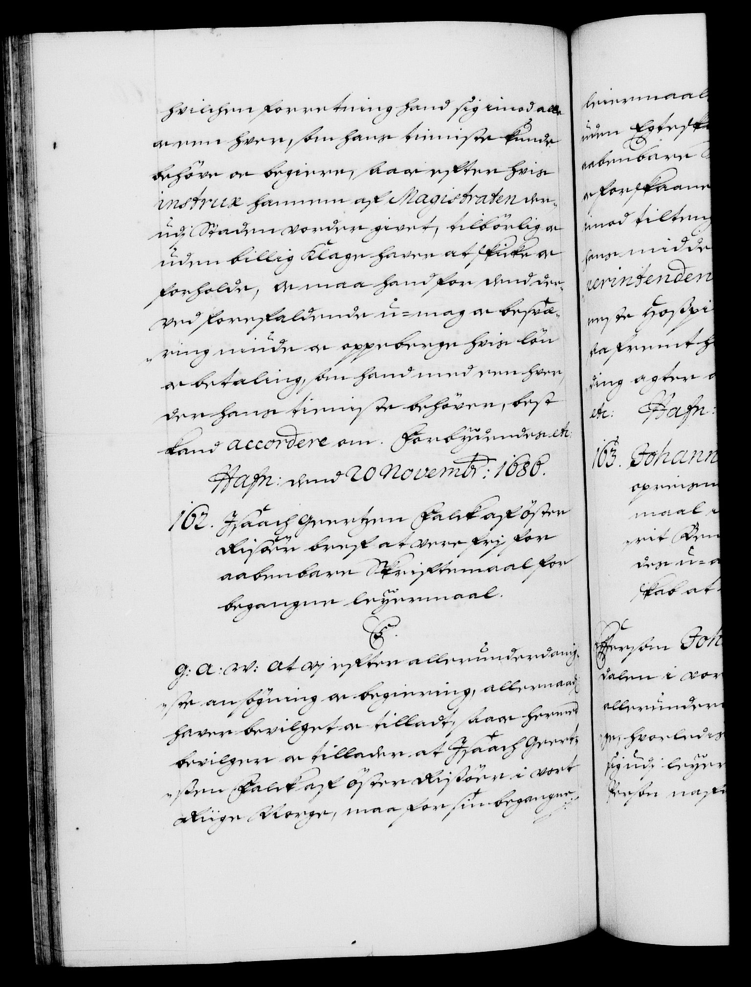Danske Kanselli 1572-1799, RA/EA-3023/F/Fc/Fca/Fcaa/L0014: Norske registre (mikrofilm), 1685-1687, p. 366b