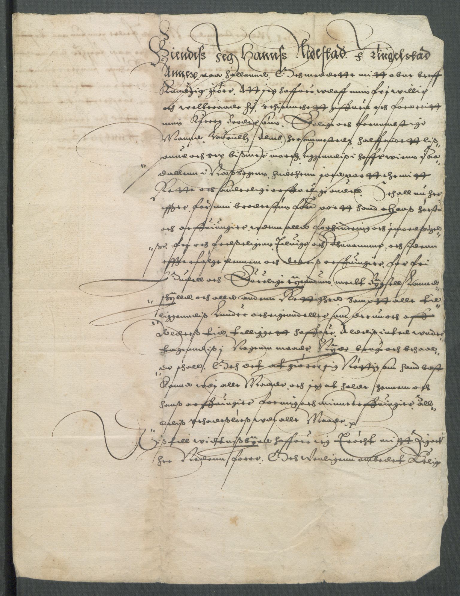 Riksarkivets diplomsamling, RA/EA-5965/F02/L0136: Dokumenter, 1626-1627, p. 21