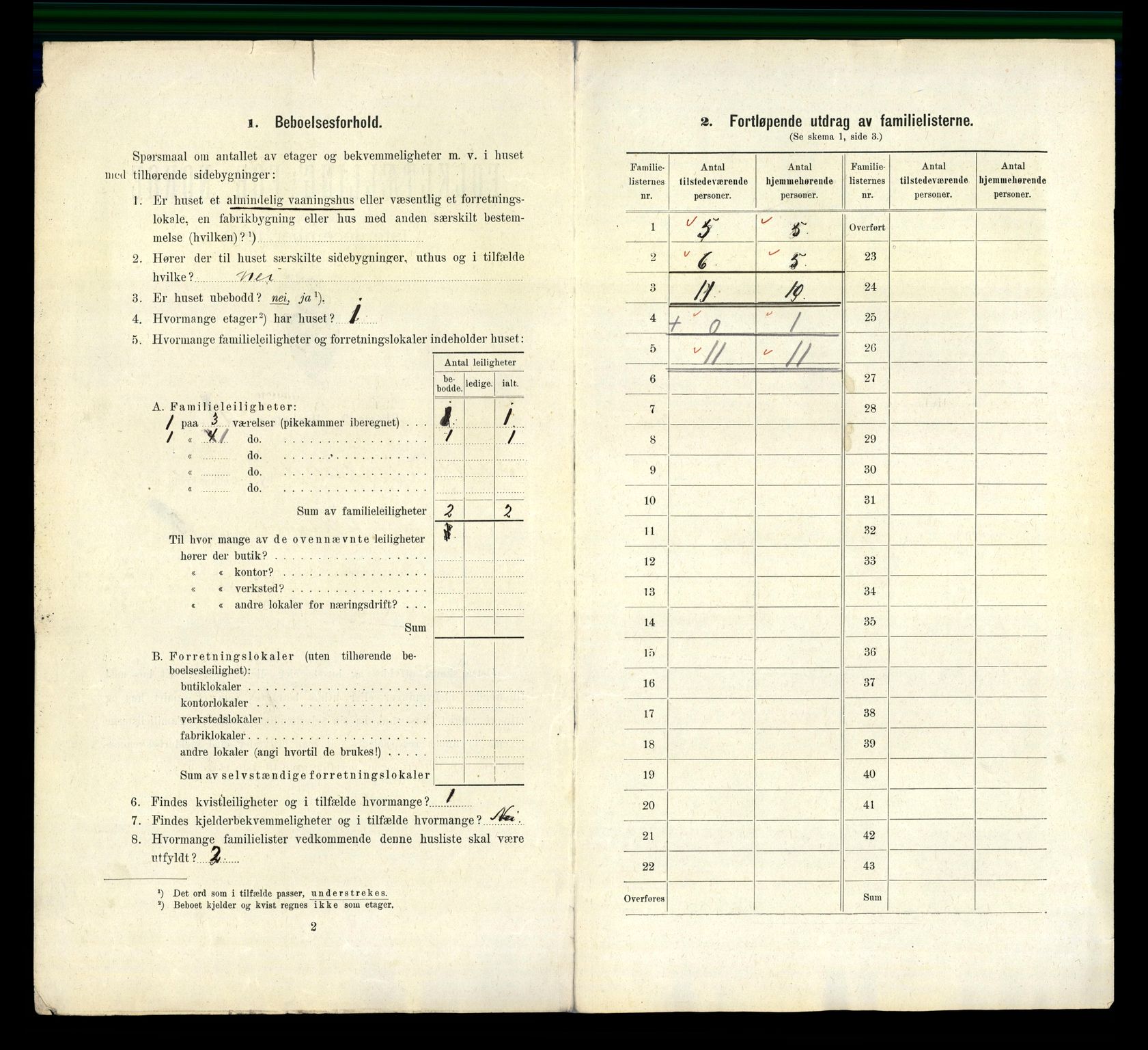 RA, 1910 census for Kristiansand, 1910, p. 6147