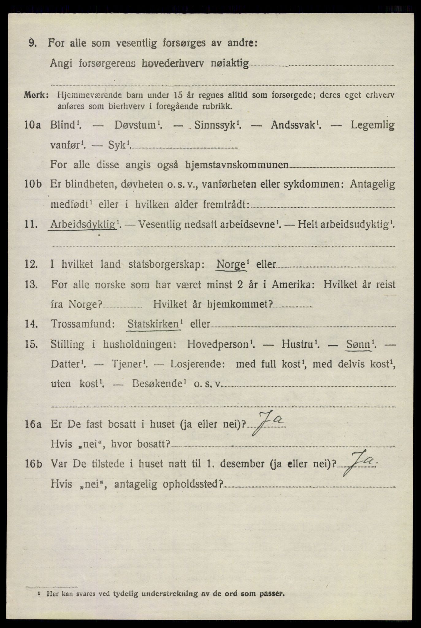 SAO, 1920 census for Sørum, 1920, p. 2200