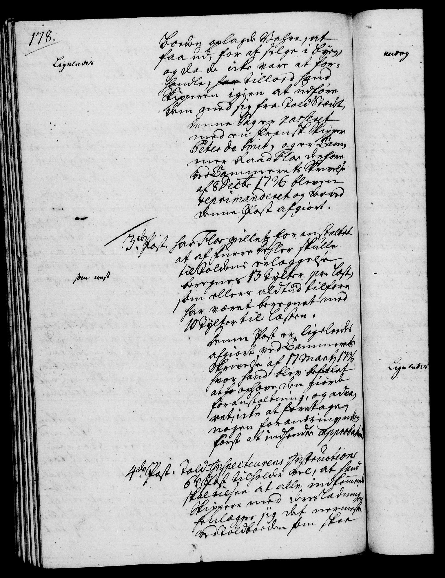 Rentekammeret, Kammerkanselliet, RA/EA-3111/G/Gh/Gha/L0020: Norsk ekstraktmemorialprotokoll (merket RK 53.65), 1738-1739, p. 178