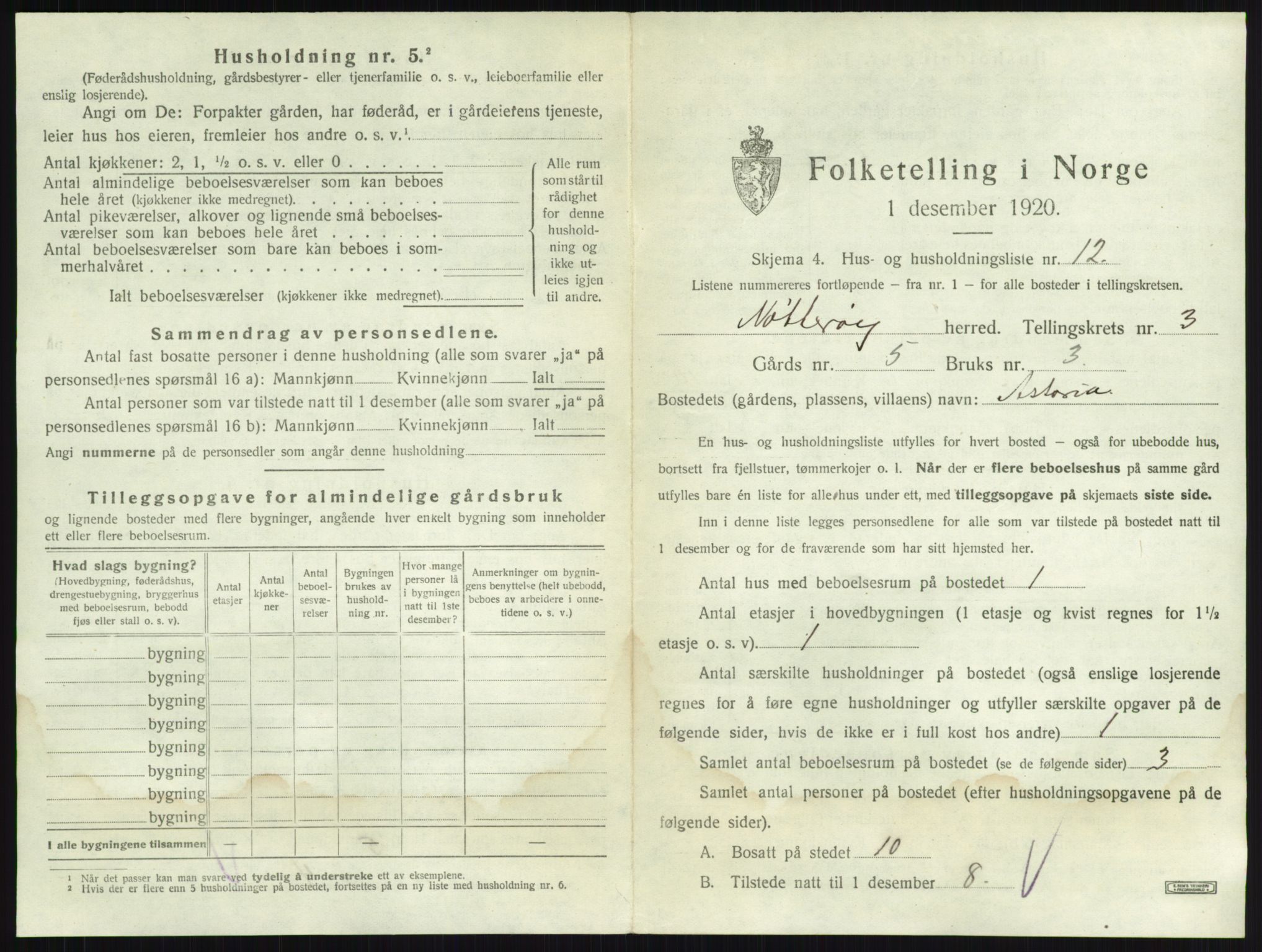 SAKO, 1920 census for Nøtterøy, 1920, p. 514