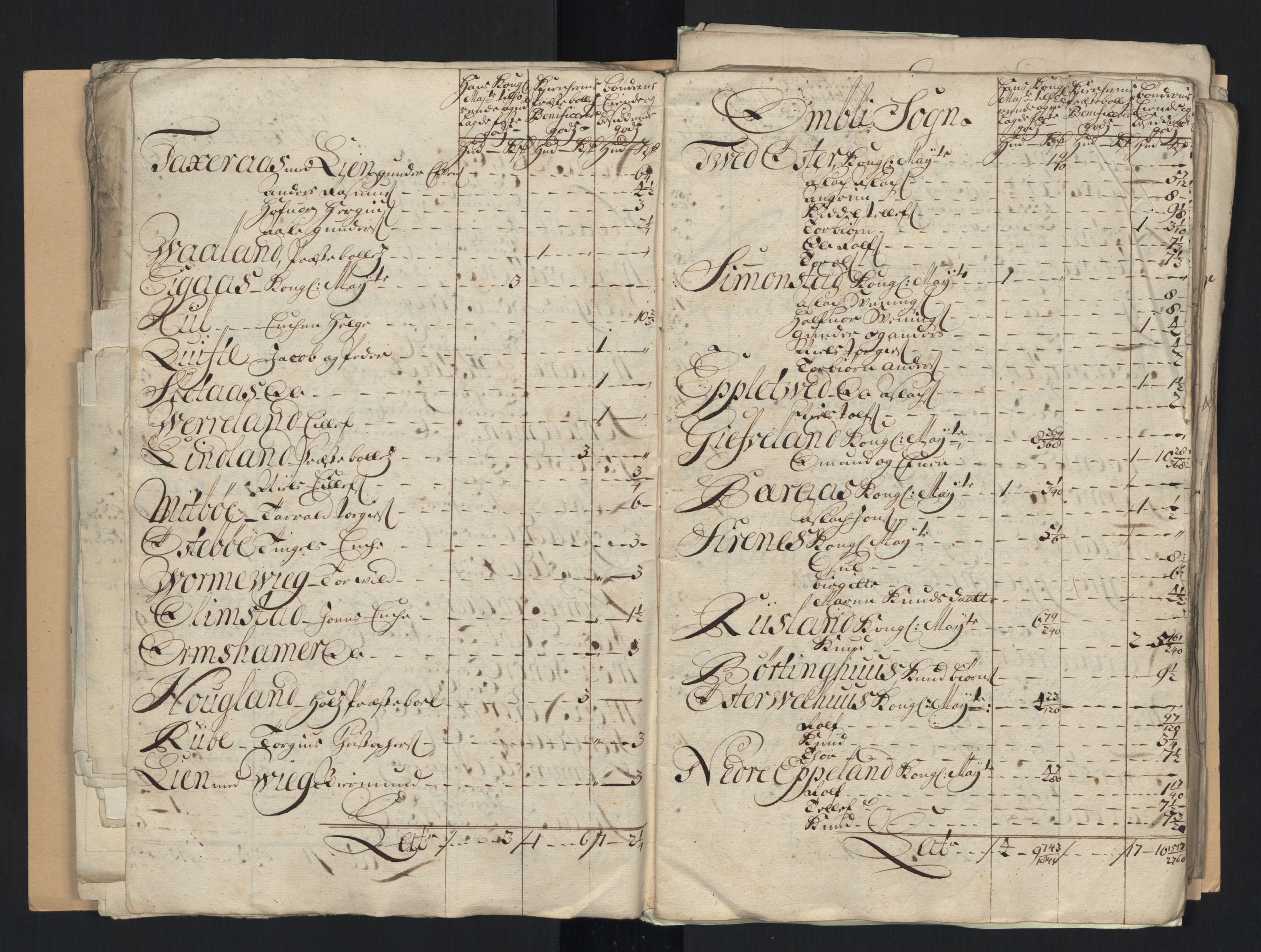 Rentekammeret inntil 1814, Reviderte regnskaper, Fogderegnskap, RA/EA-4092/R40/L2451: Fogderegnskap Råbyggelag, 1714-1715, p. 359