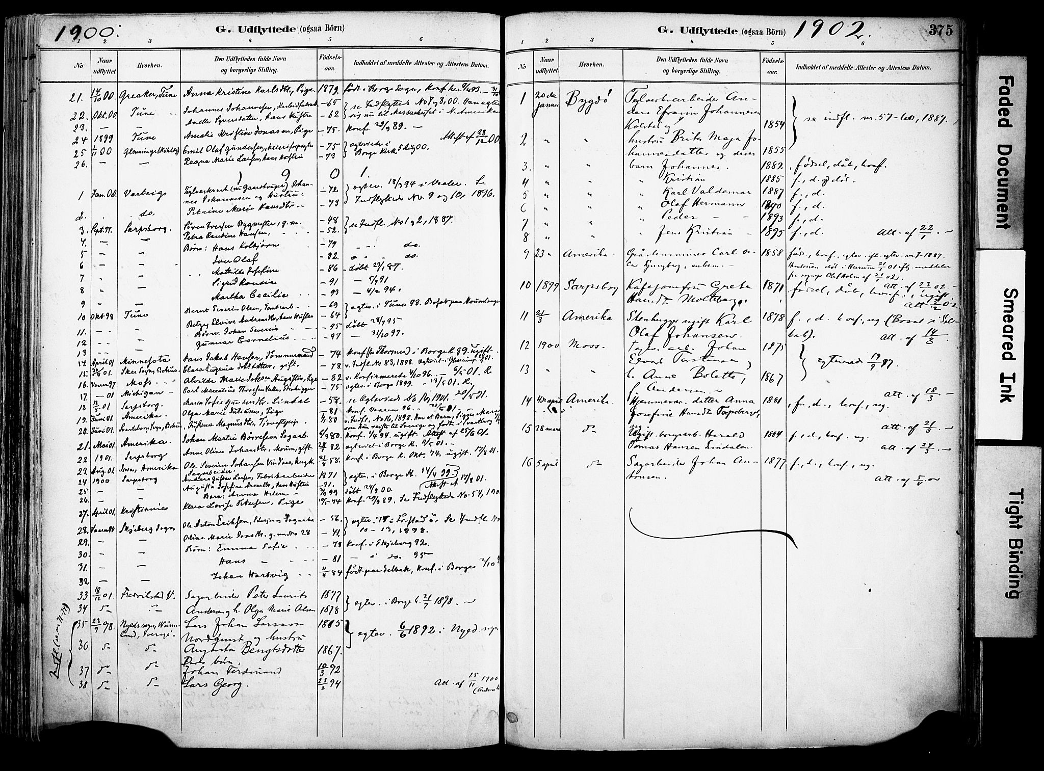 Borge prestekontor Kirkebøker, AV/SAO-A-10903/F/Fa/L0008: Parish register (official) no. I 8B, 1887-1902, p. 375