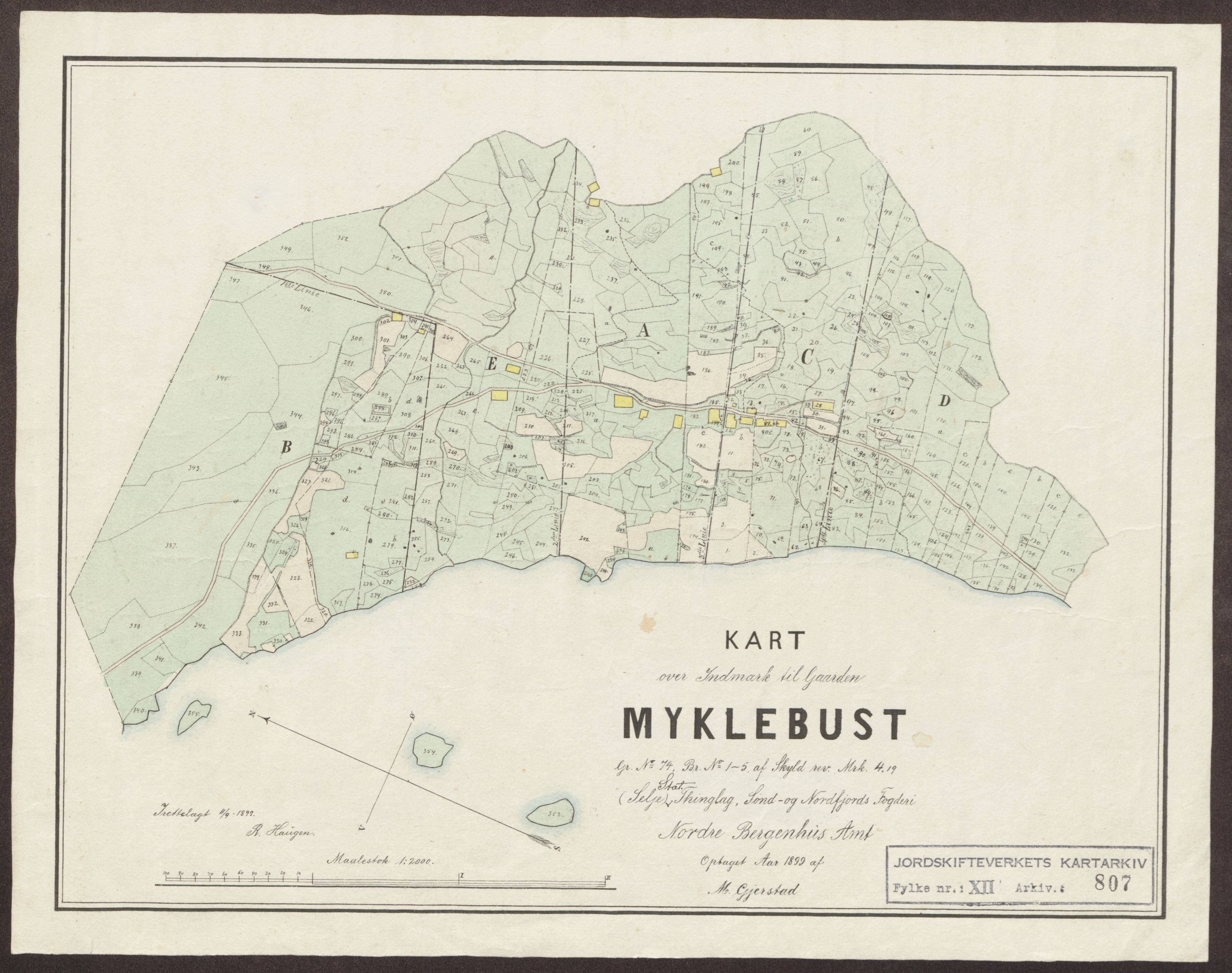 Jordskifteverkets kartarkiv, RA/S-3929/T, 1859-1988, p. 936