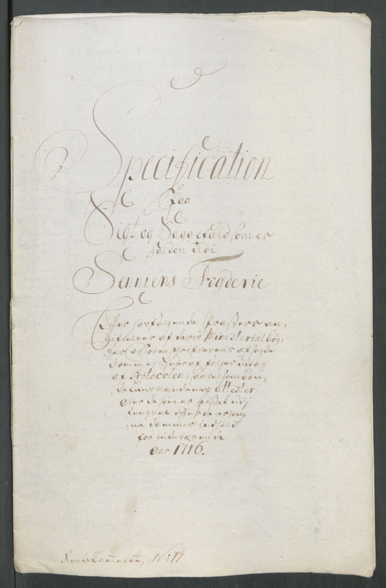Rentekammeret inntil 1814, Reviderte regnskaper, Fogderegnskap, RA/EA-4092/R68/L4762: Fogderegnskap Senja og Troms, 1716, p. 283