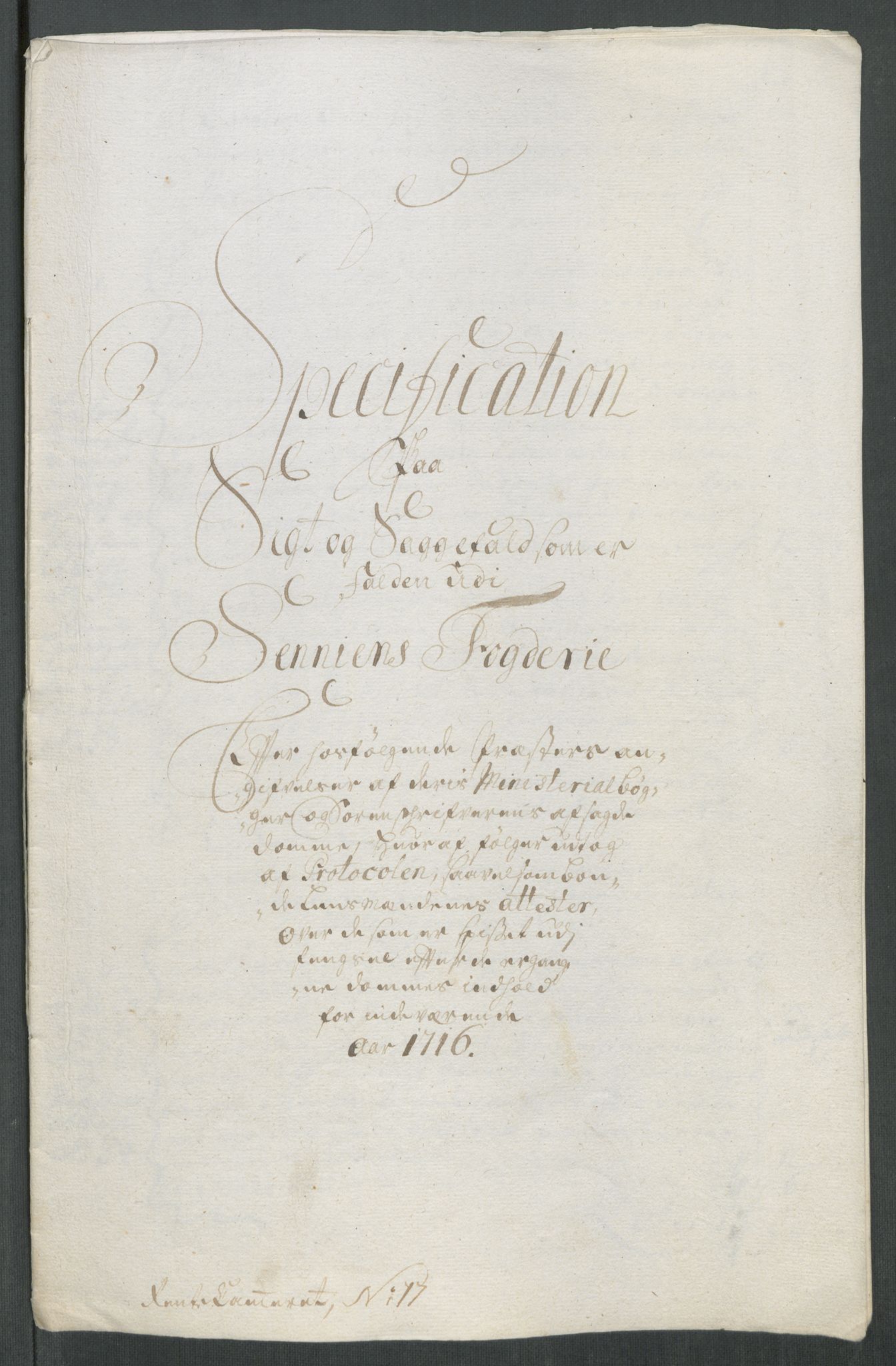 Rentekammeret inntil 1814, Reviderte regnskaper, Fogderegnskap, AV/RA-EA-4092/R68/L4762: Fogderegnskap Senja og Troms, 1716, p. 283