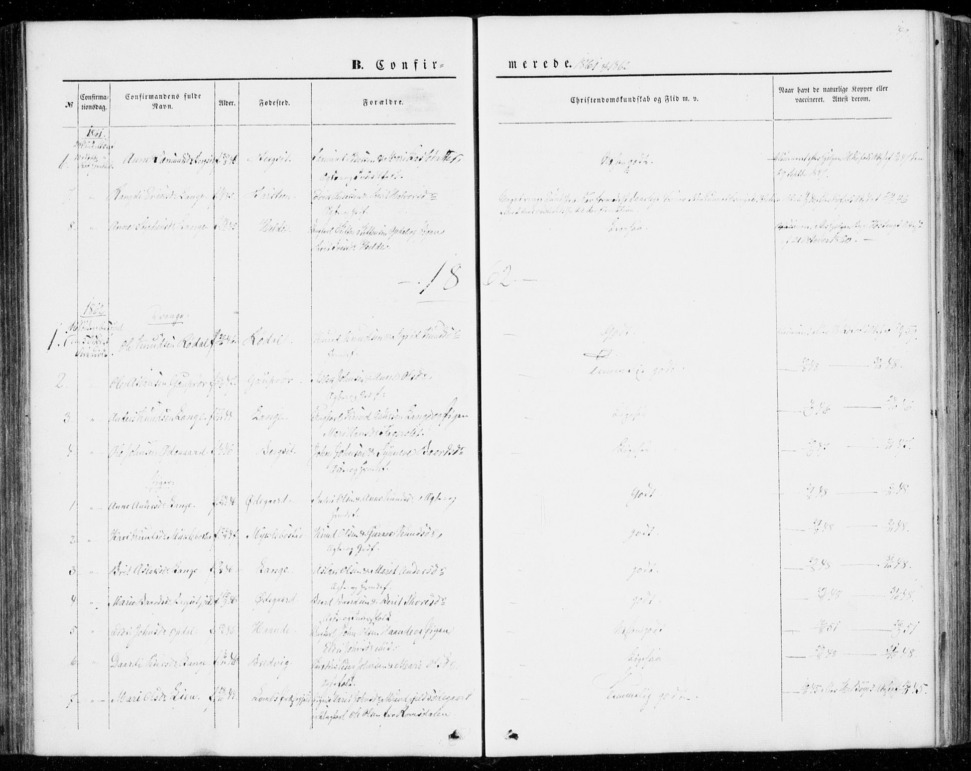Ministerialprotokoller, klokkerbøker og fødselsregistre - Møre og Romsdal, SAT/A-1454/554/L0643: Parish register (official) no. 554A01, 1846-1879, p. 149