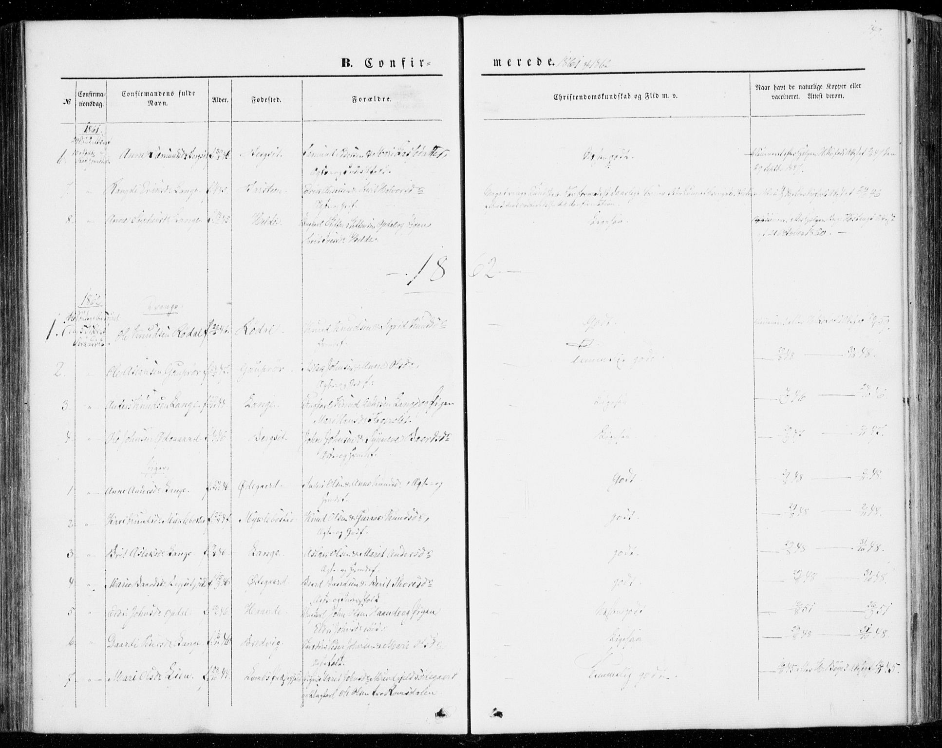 Ministerialprotokoller, klokkerbøker og fødselsregistre - Møre og Romsdal, AV/SAT-A-1454/554/L0643: Parish register (official) no. 554A01, 1846-1879, p. 149