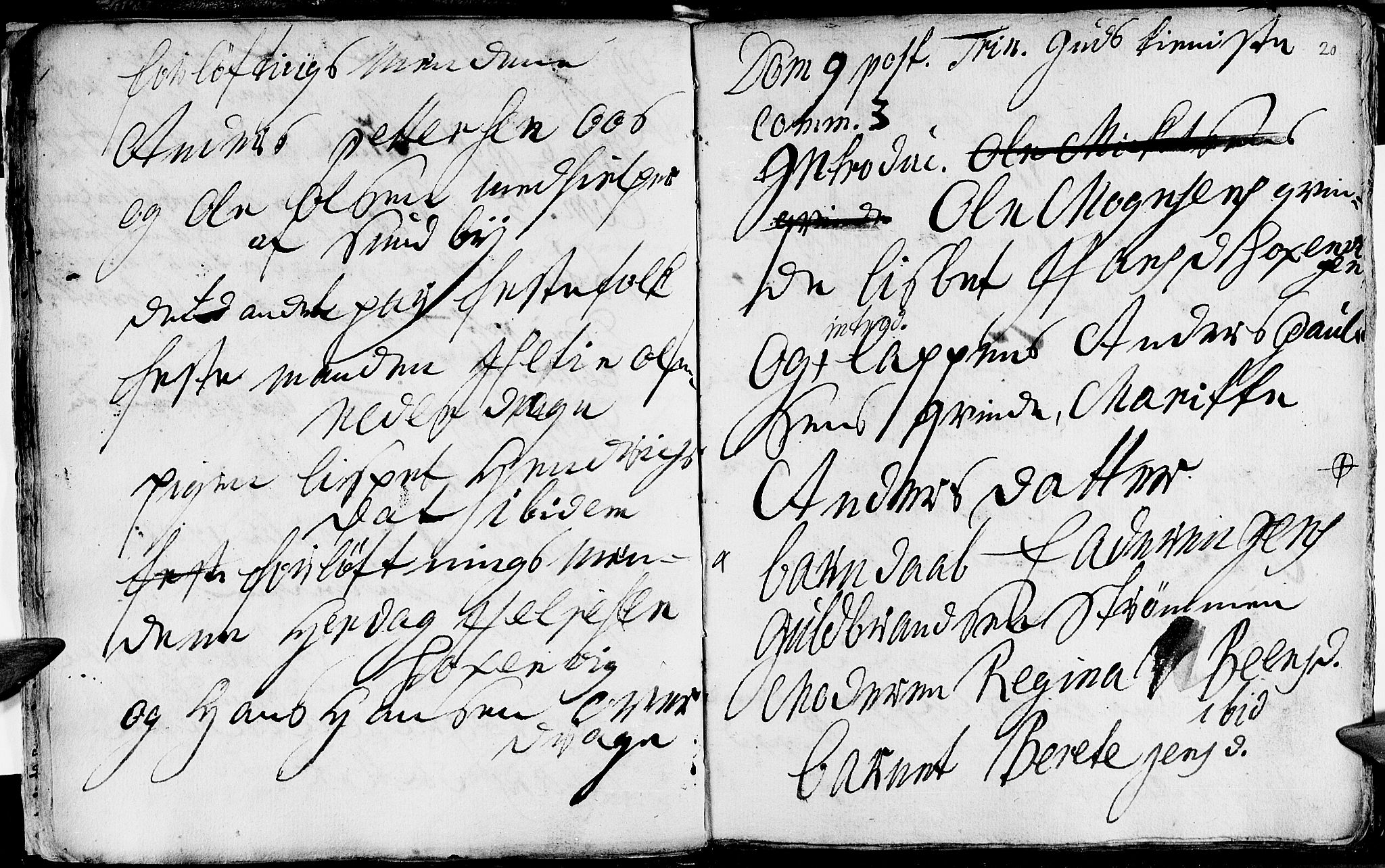 Ministerialprotokoller, klokkerbøker og fødselsregistre - Nordland, AV/SAT-A-1459/847/L0662: Parish register (official) no. 847A02, 1735-1749, p. 20b