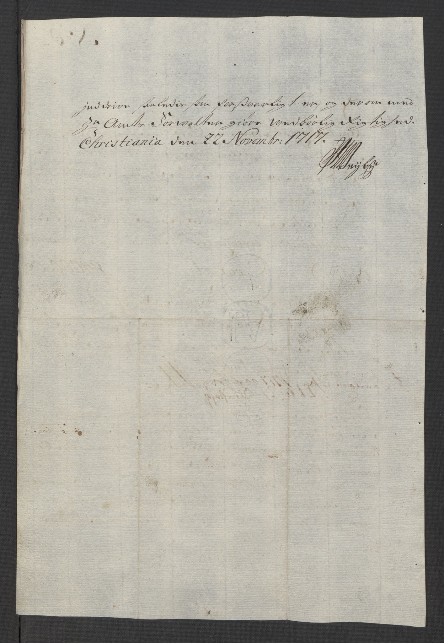 Rentekammeret inntil 1814, Reviderte regnskaper, Fogderegnskap, AV/RA-EA-4092/R32/L1881: Fogderegnskap Jarlsberg grevskap, 1717, p. 251