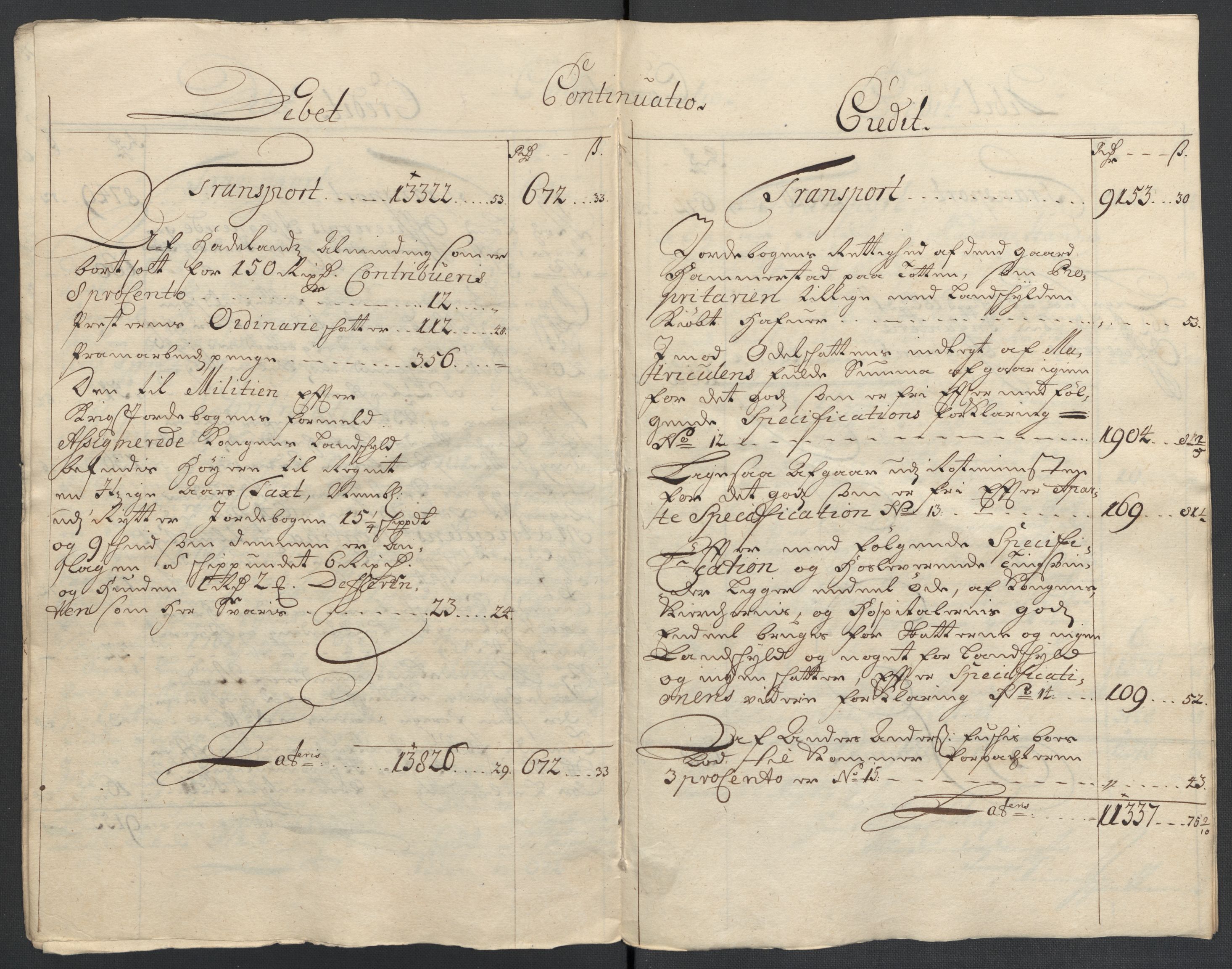 Rentekammeret inntil 1814, Reviderte regnskaper, Fogderegnskap, AV/RA-EA-4092/R18/L1305: Fogderegnskap Hadeland, Toten og Valdres, 1707-1708, p. 12