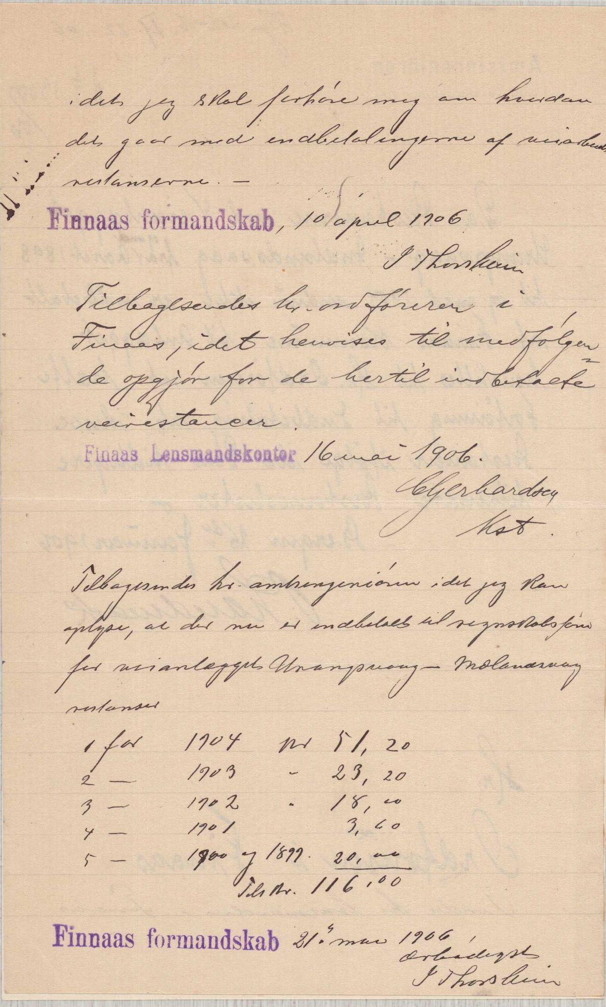 Finnaas kommune. Formannskapet, IKAH/1218a-021/E/Ea/L0002/0003: Rekneskap for veganlegg / Rekneskap for veganlegget Urangsvåg - Mælandsvåg, 1904-1905, p. 49